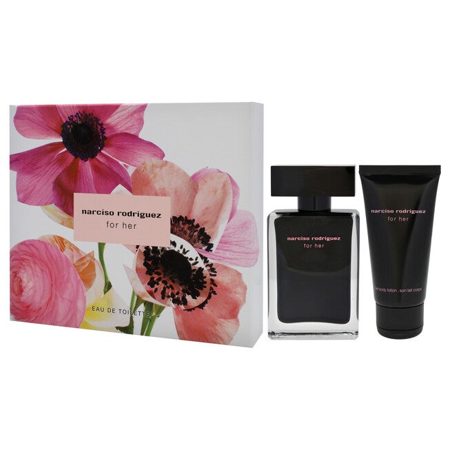 Narciso Rodriguez by Narciso Rodriguez for Women - 2 Pc Gift Set 1.6oz EDT Spray, 1.6oz Body Lotion, NA, alternate image number null