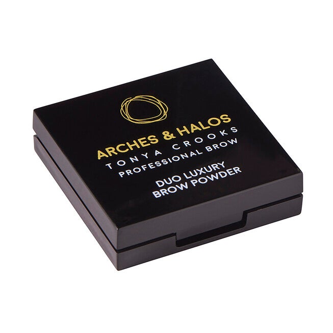 Duo Luxury Brow Powder - Dark Brown by Arches and Halos for Women - 0.088 oz Eyebrow, , alternate image number 7