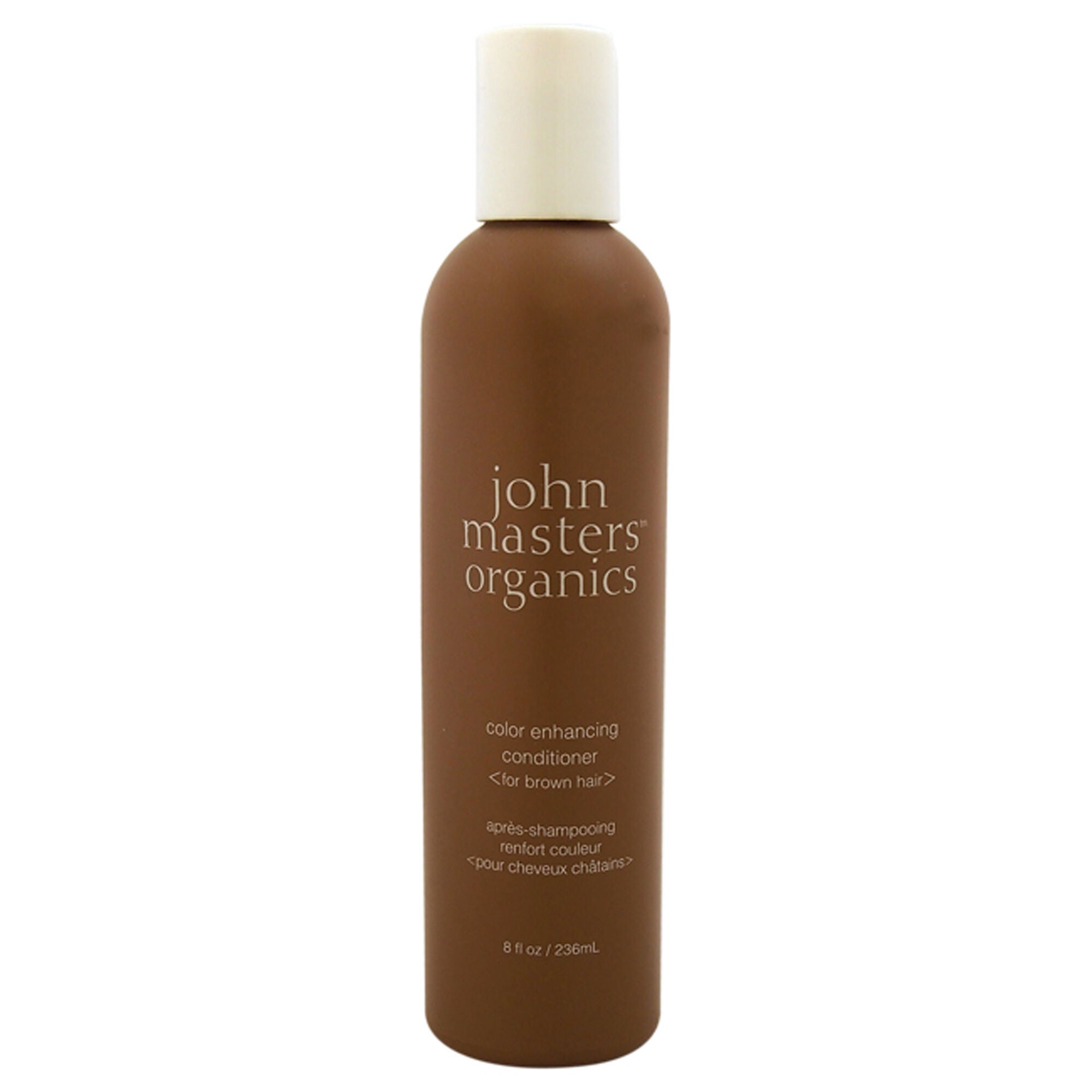 Color Enhancing Conditioner - Brown by John Masters Organics for Unisex - 8 oz Conditioner, , alternate image number 1