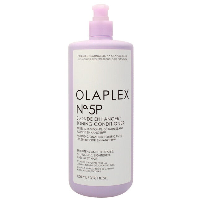 No 5P Blonde Enhacer Toning Conditioner by Olaplex for Unisex - 33.81 oz Conditioner, See Description, hi-res image number 0