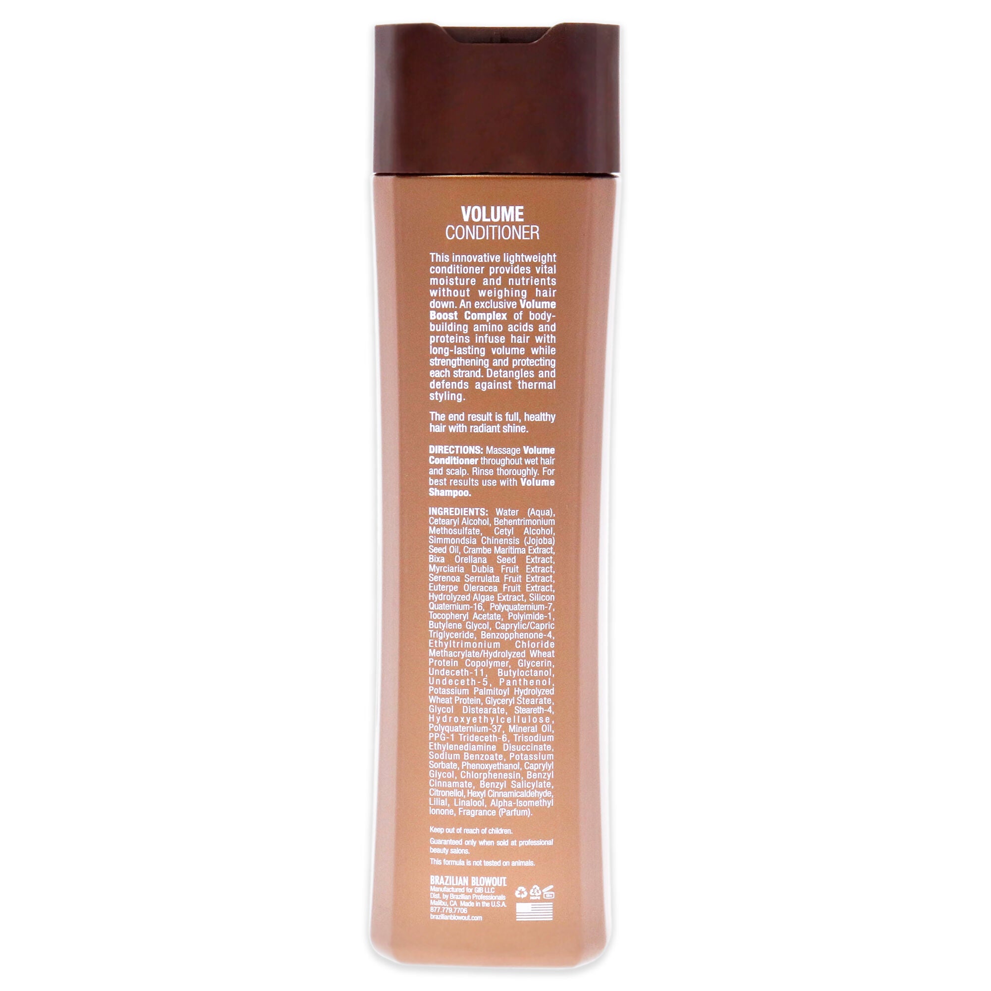Volume Conditioner by Brazilian Blowout for Unisex - 12 oz Conditioner, , alternate image number 3