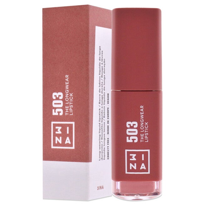 The Longwear Lipstick - 503 Nude by 3INA for Women - 0.20 oz Lipstick, NA, alternate image number null