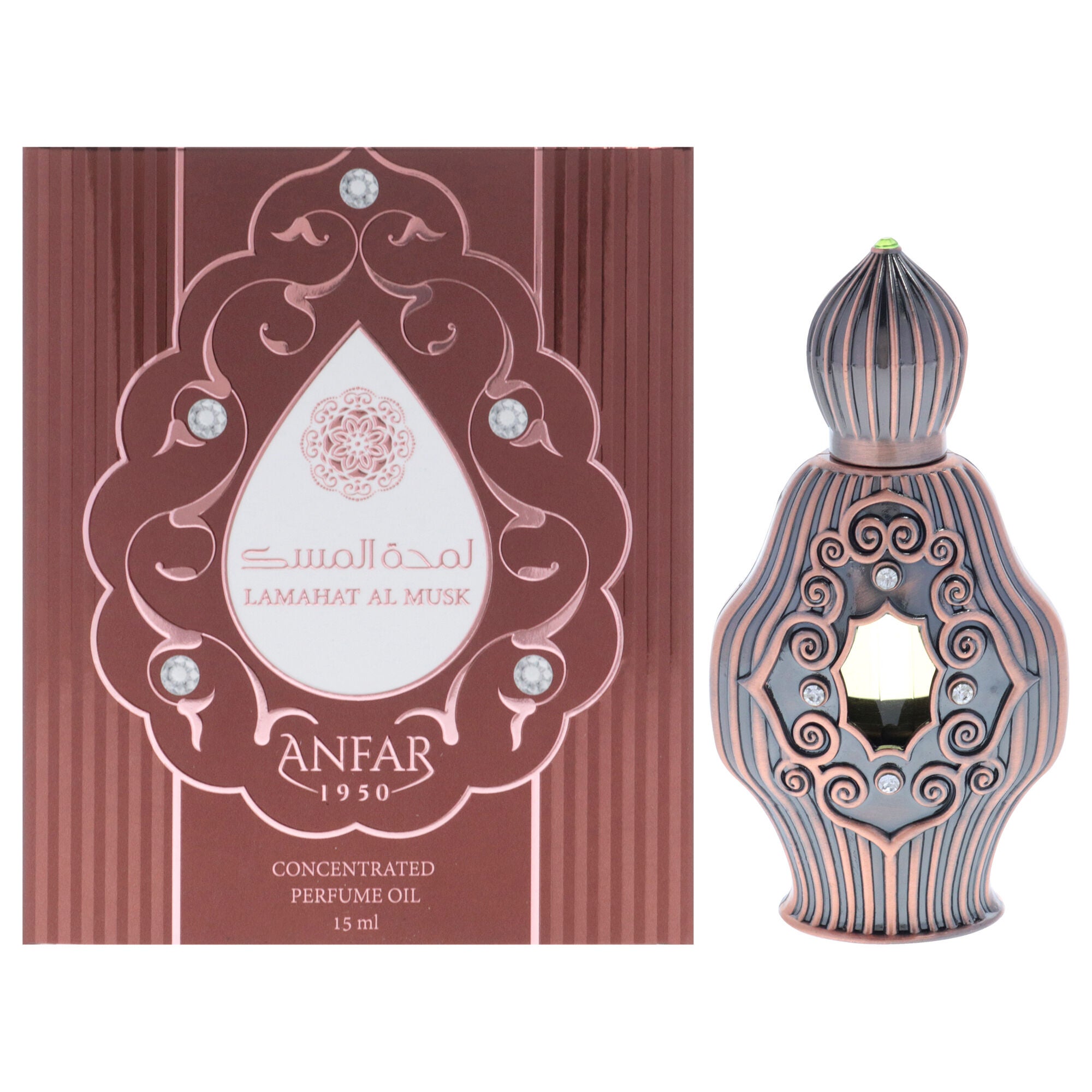 Lamahat Al Musk by Anfar for Women - 0.5 oz Concentrated Perfume Oil, See Description, hi-res image number 0