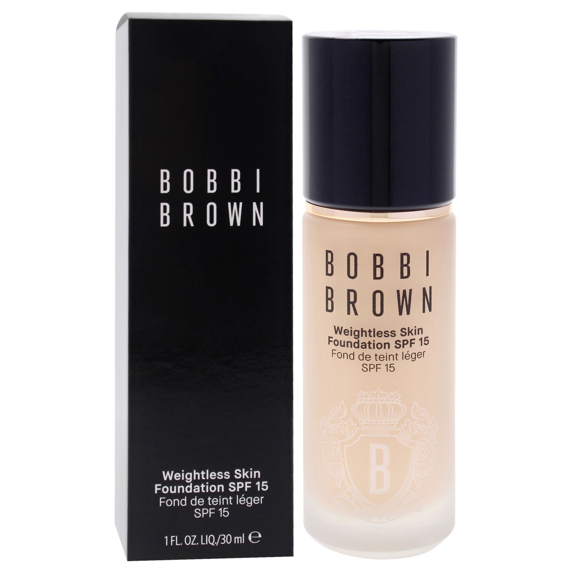 Weightless Skin Foundation SPF 15 - N-030 Neutral Sand by Bobbi Brown for Women - 1 oz Foundation, Brown, alternate image number 2