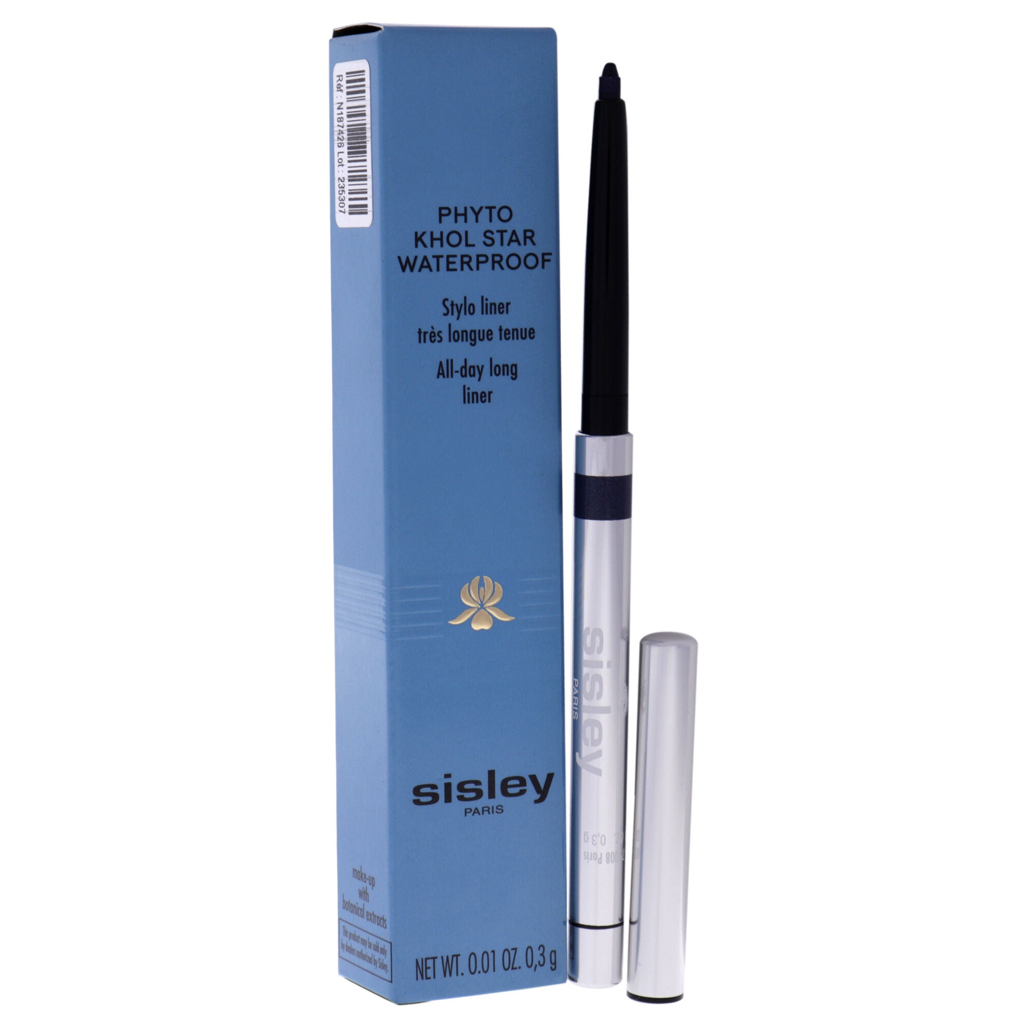 Phyto Khol Star Waterproof - 07 Mystic Blue by Sisley for Women - 0.01 oz Eyeliner, See Description, alternate image number 2