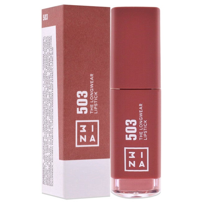 The Longwear Lipstick - 503 Nude by 3INA for Women - 0.20 oz Lipstick, NA, alternate image number null