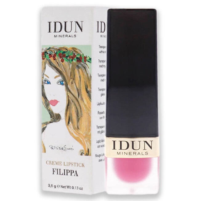 Creme Lipstick - 204 Filippa by Idun Minerals for Women - 0.13 oz Lipstick, , alternate image number null