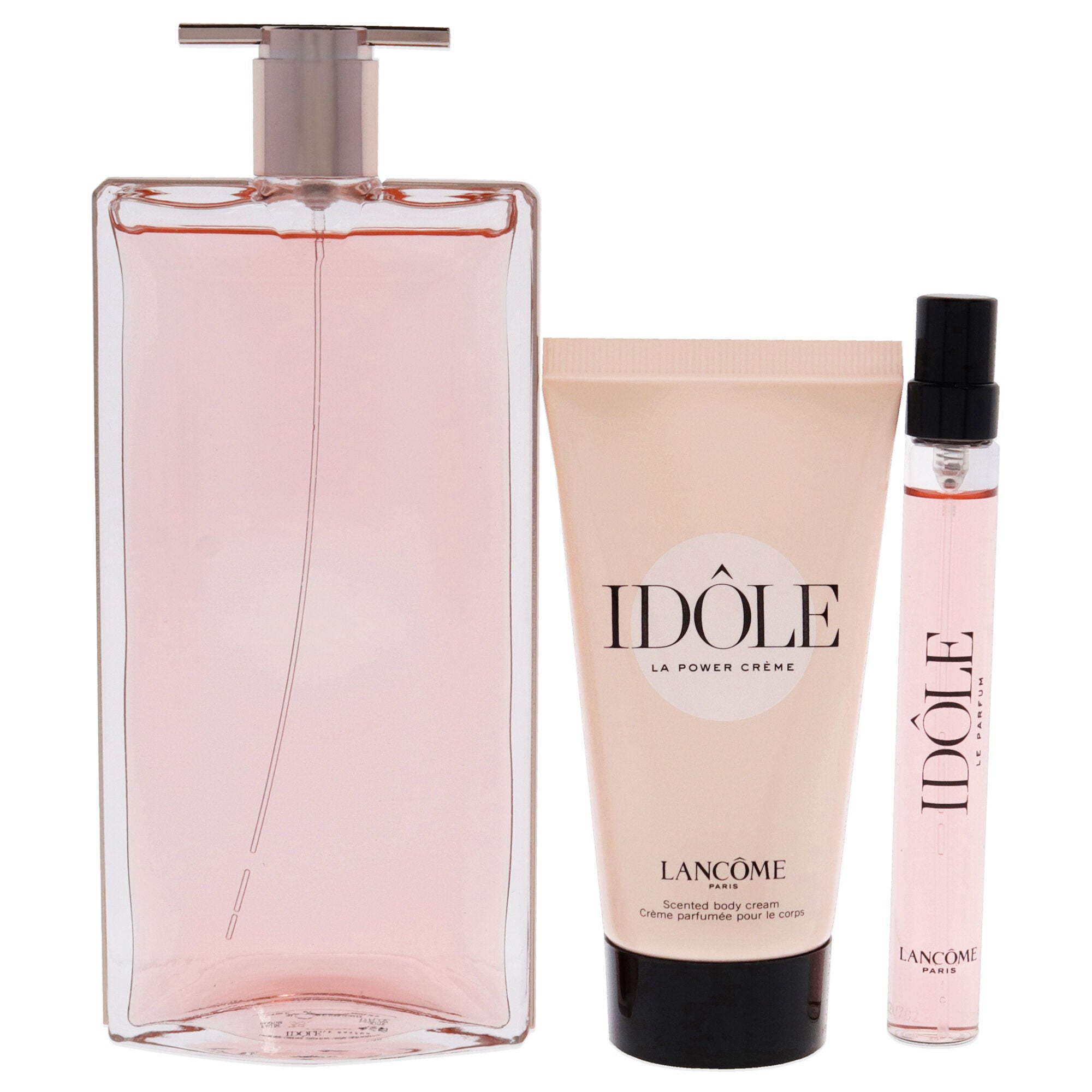 Idole by Lancome for Women - 3 Pc Gift Set 1.7oz EDP Spray, 1.6oz Body Cream, 0.34oz Le Parfum Spray, , alternate image number 4