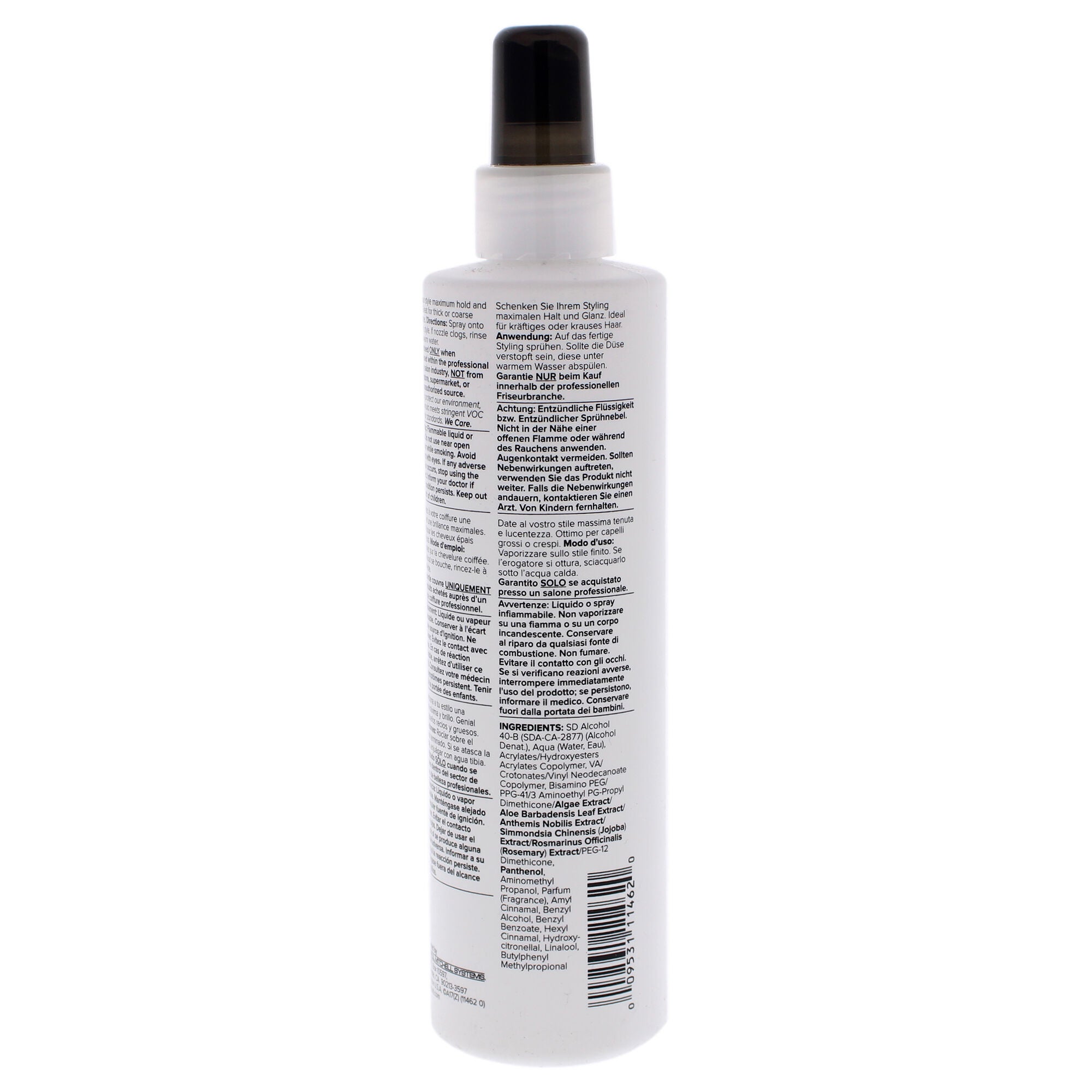 Freeze Shine Super Spray by Paul Mitchell for Unisex - 8.5 oz Hair Spray, , alternate image number 3