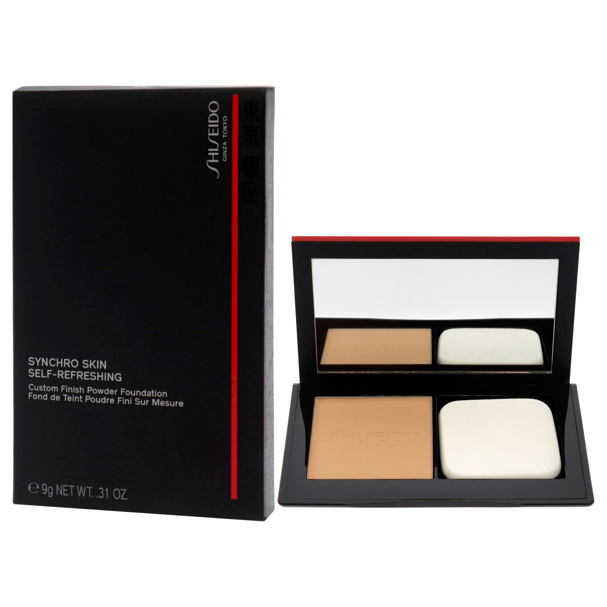 Synchro Skin Self-Refreshing Powder Foundation - 220 Linen by Shiseido for Women - 0.31 oz Foundation, , alternate image number 7