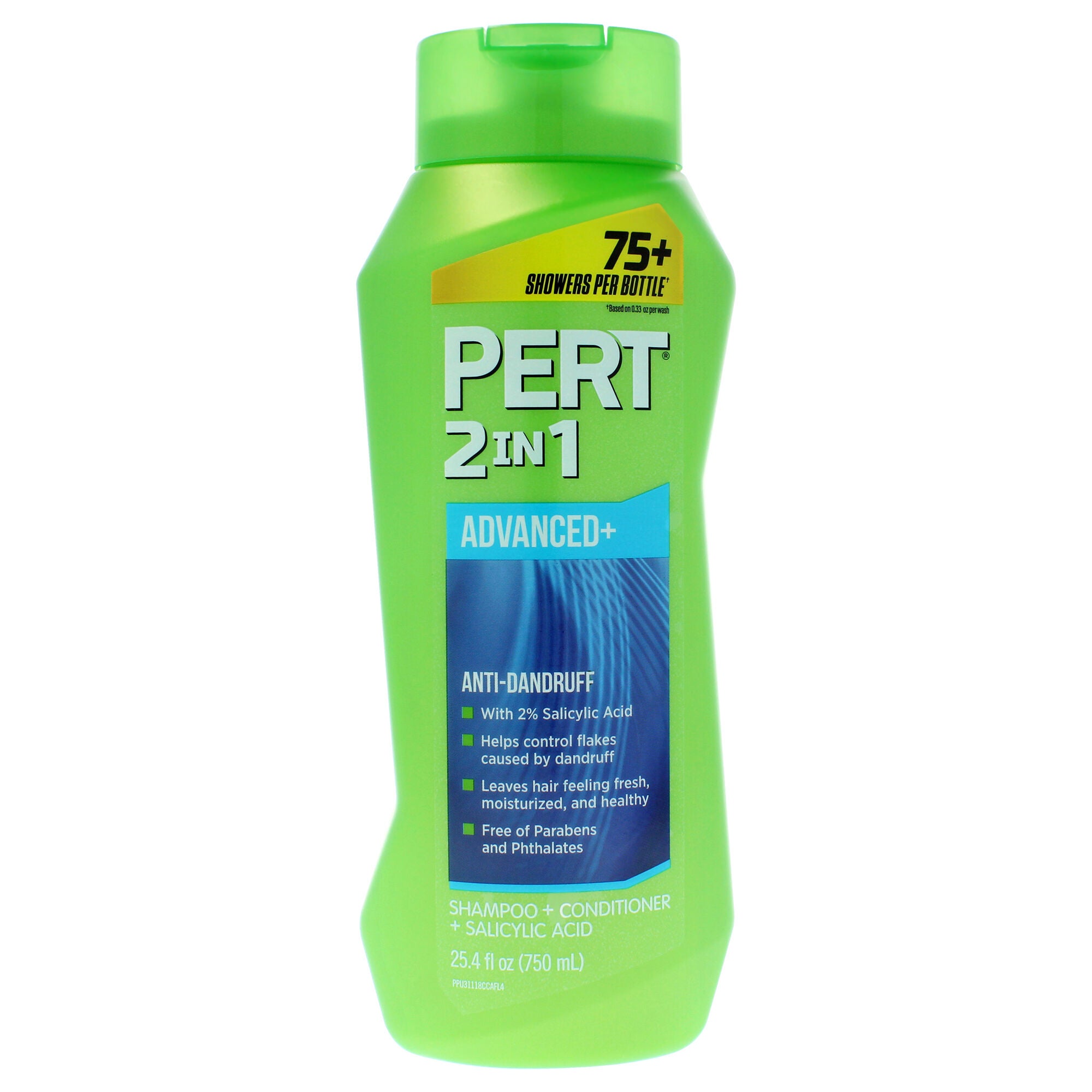 2 In 1 Dandruff Control Shampoo and Conditioner by Pert for Unisex - 25.4 oz Shampoo and Conditioner, See Description, hi-res image number 0