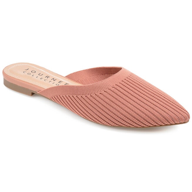 Women's Medium and Wide Width Aniee Mule Flats, Clay, hi-res image number 0