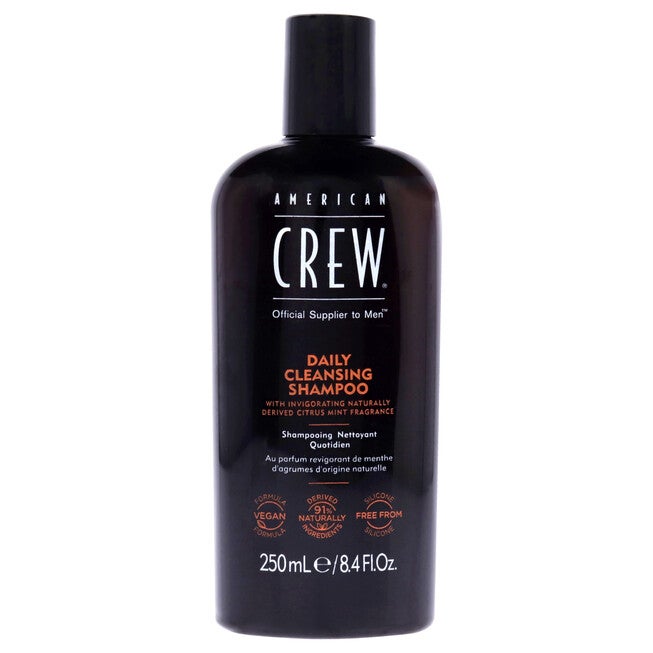 Daily Cleansing Shampoo by American Crew for Men - 8.4 oz Shampoo, NA, hi-res image number null