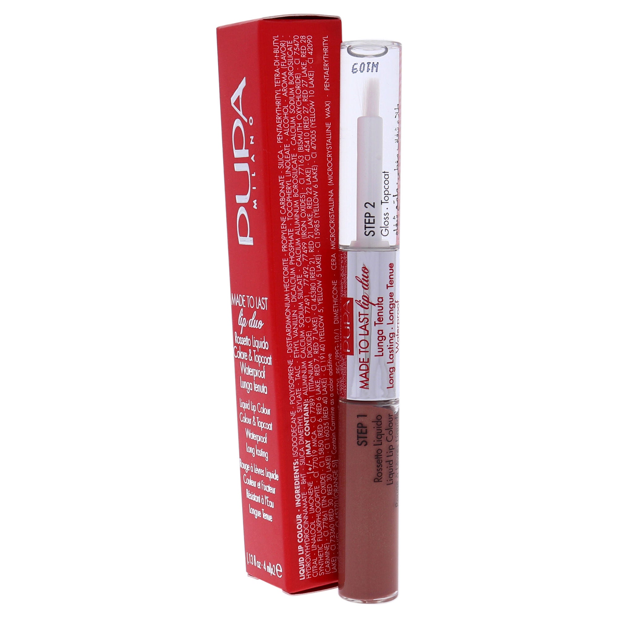 Made To Last Lip Duo - 012 Natural Nude by Pupa Milano for Women - 0.13 oz Lipstick, , alternate image number 7