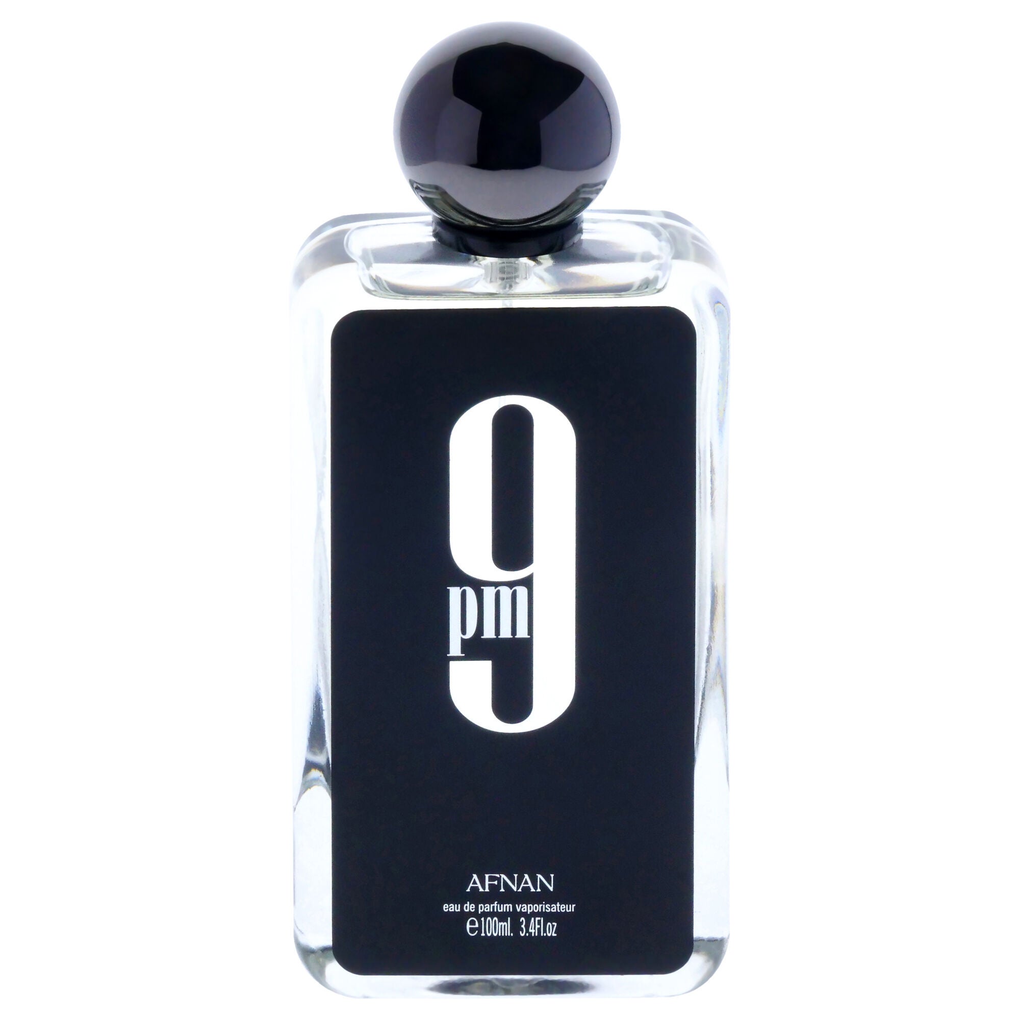 9 Collection - 9 PM by Afnan for Men - 3.4 oz EDP Spray, Clear, alternate image number 1