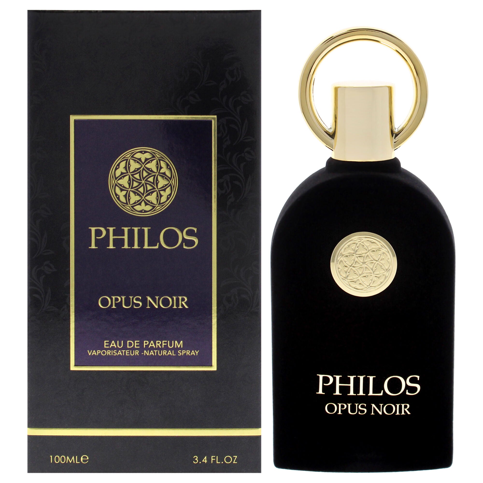 Philos - Opus Noir by Maison Alhambra for Unisex - 3.4 oz EDP Spray, Clear, hi-res image number 0