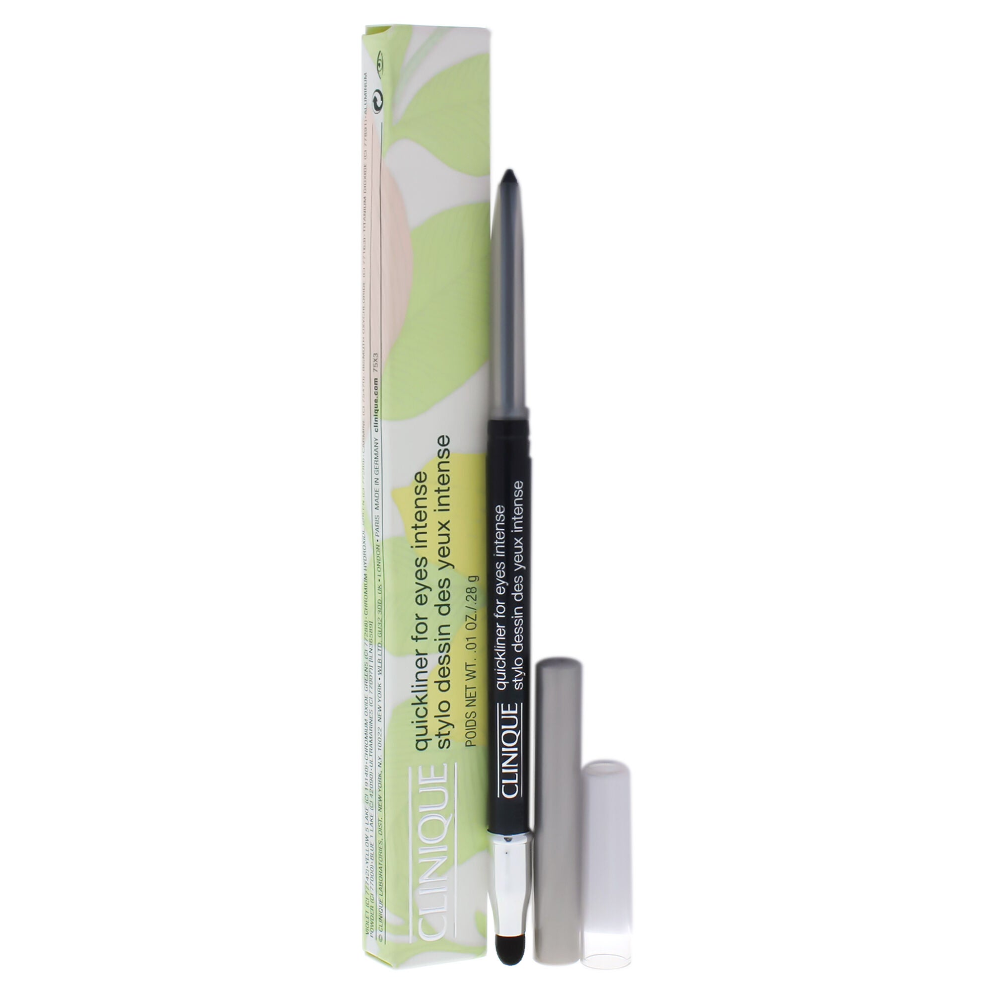 Quickliner For Eyes Intense - 01 Intense Black by Clinique for Women - 0.01 oz Eyeliner, , alternate image number 5