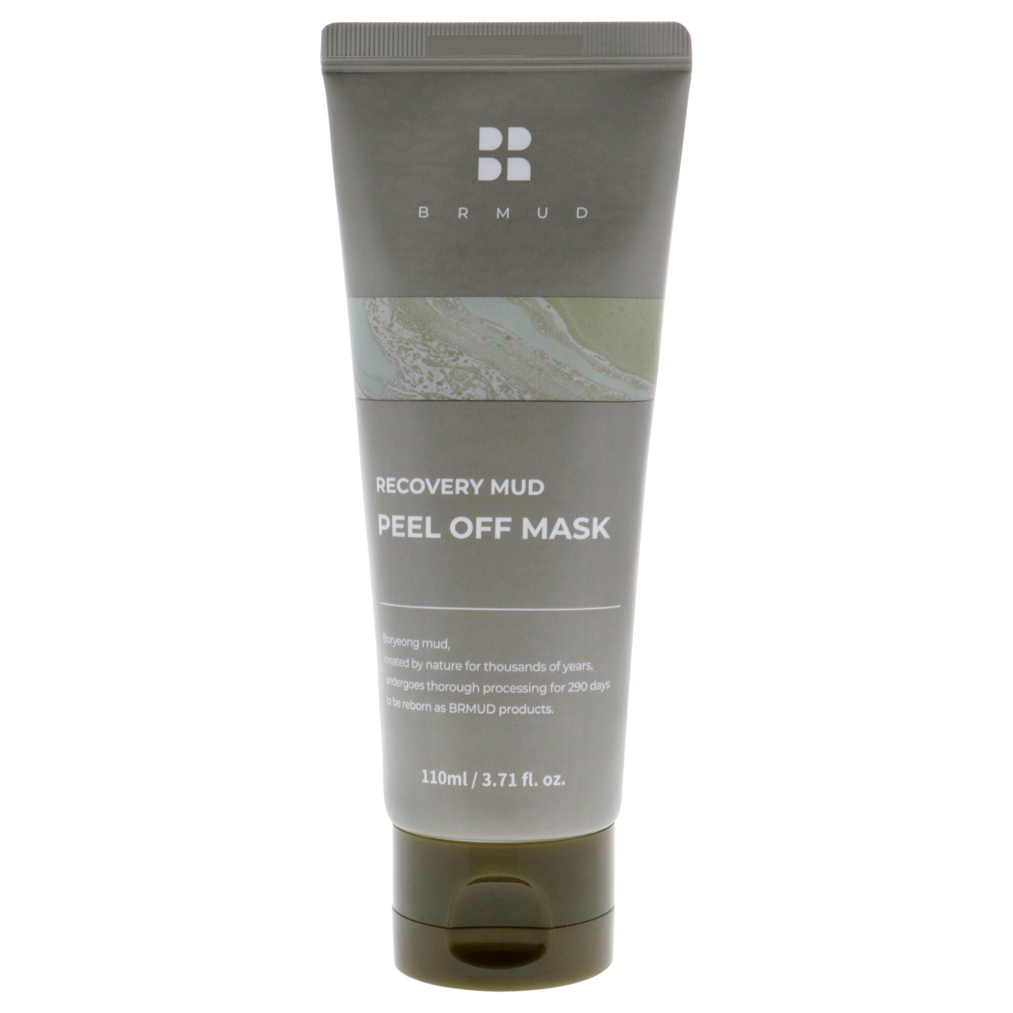 Recovery Mud Peel Off Mask by Brmud for Unisex - 3.71 oz Mask, Black, alternate image number 1