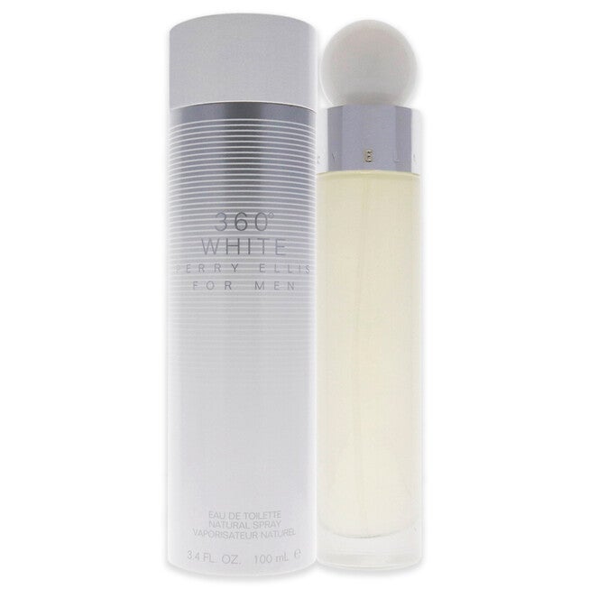 360 White by Perry Ellis for Men - 3.4 oz EDT Spray, NA, hi-res image number null