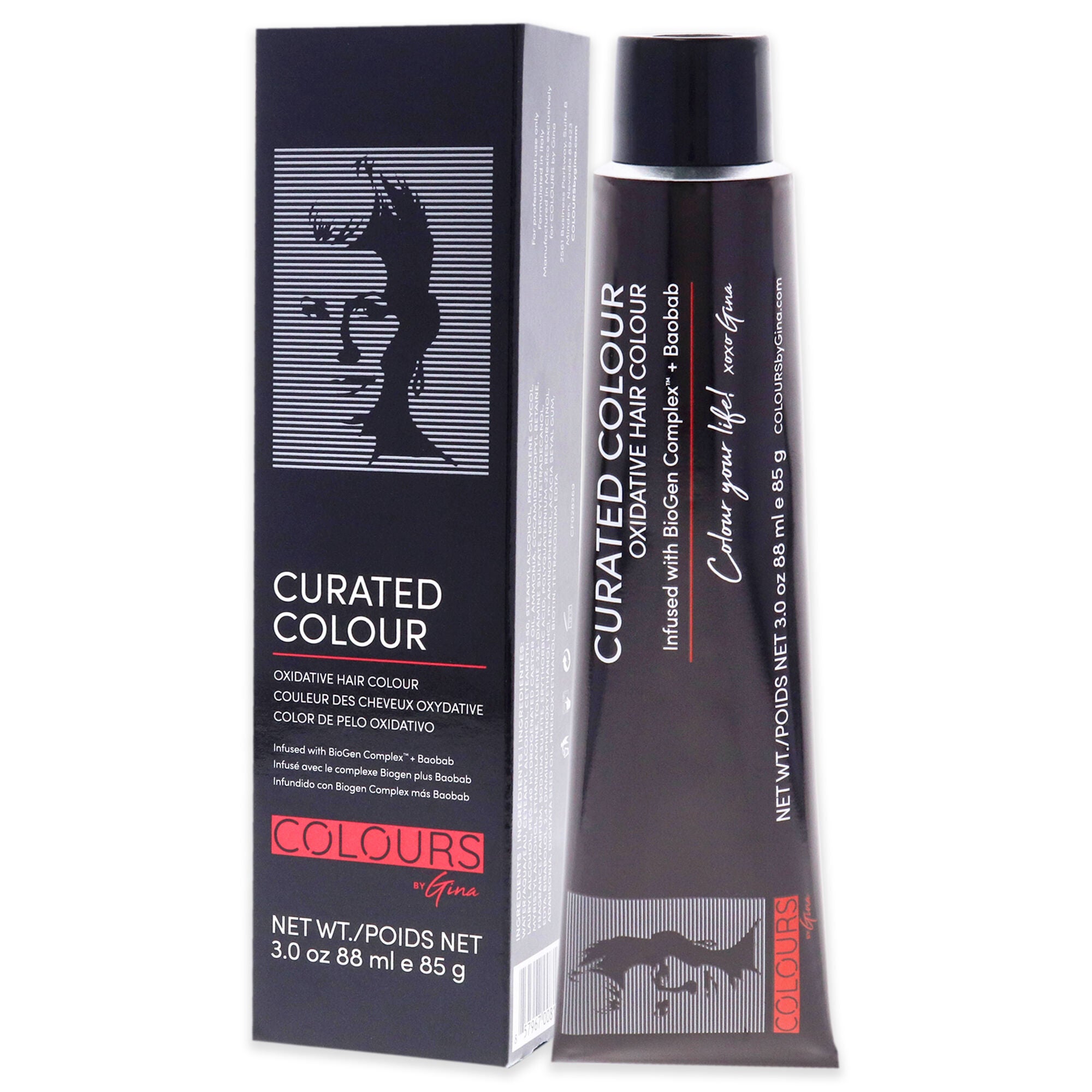 Curated Colour - 6.11-6BB Dark Cool Blonde by Colours By Gina for Unisex - 3 oz Hair Color, See Description, alternate image number 3