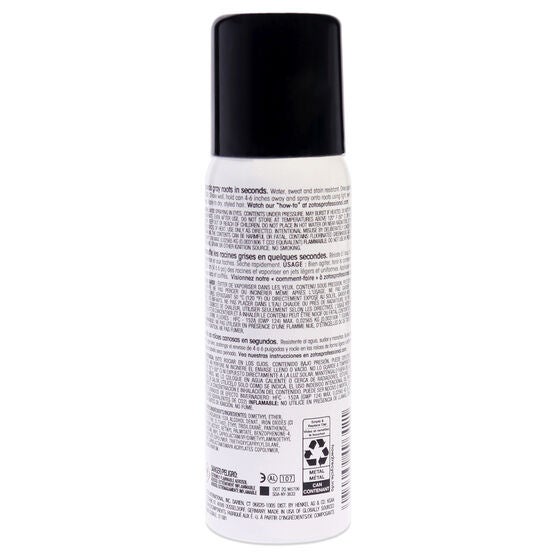 Root Touch Up Temporary Haircolor Spray - Darkest Brown by AGEbeautiful for Unisex - 2 oz Hair Color, , alternate image number null