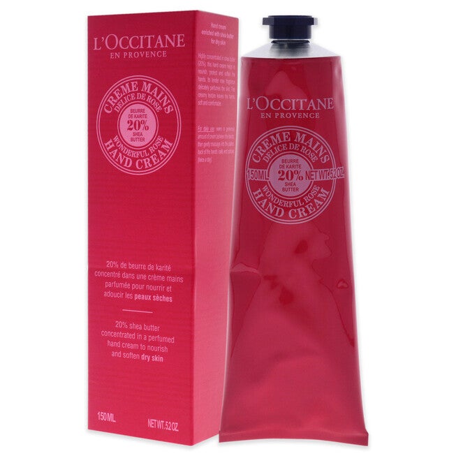 Shea Butter Wonderful Rose Hand Cream by LOccitane for Unisex - 5.2 oz Cream, See Description, alternate image number 3