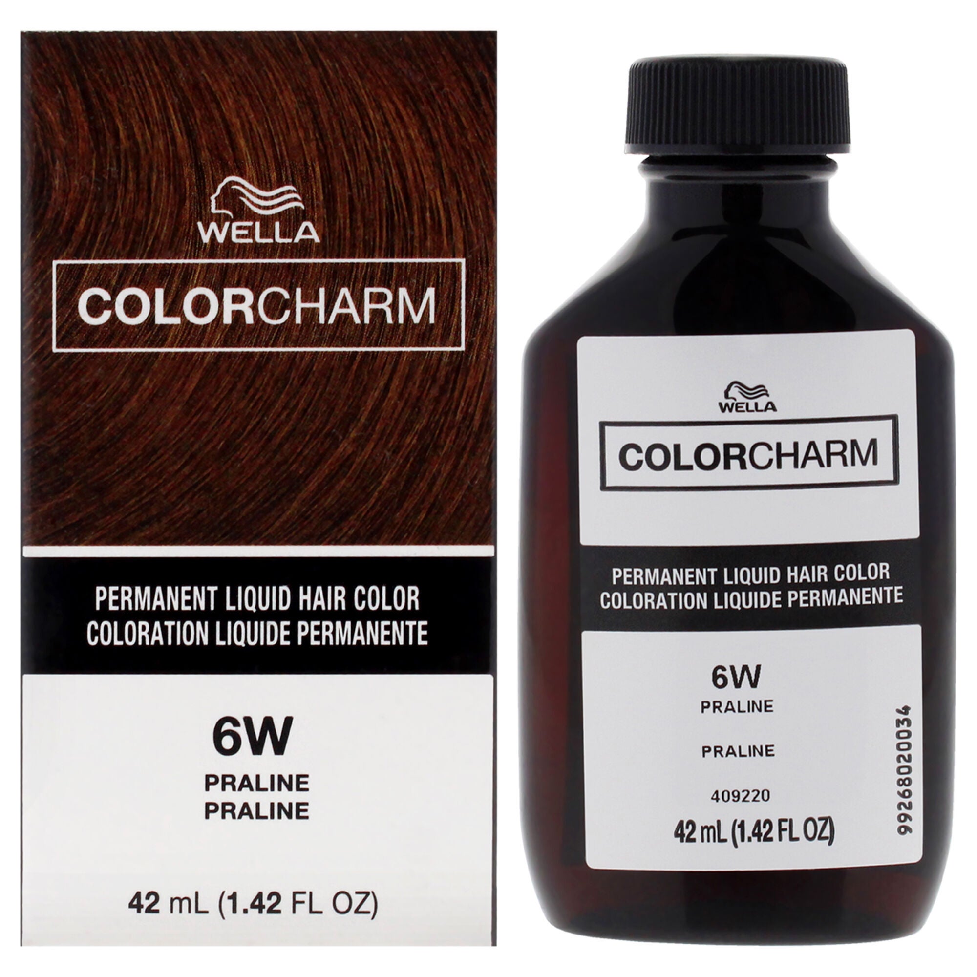 Color Charm Permanent Liquid Hair Color - 6W Praline by Wella for Unisex - 1.42 oz Hair Color, See Description, hi-res image number 0