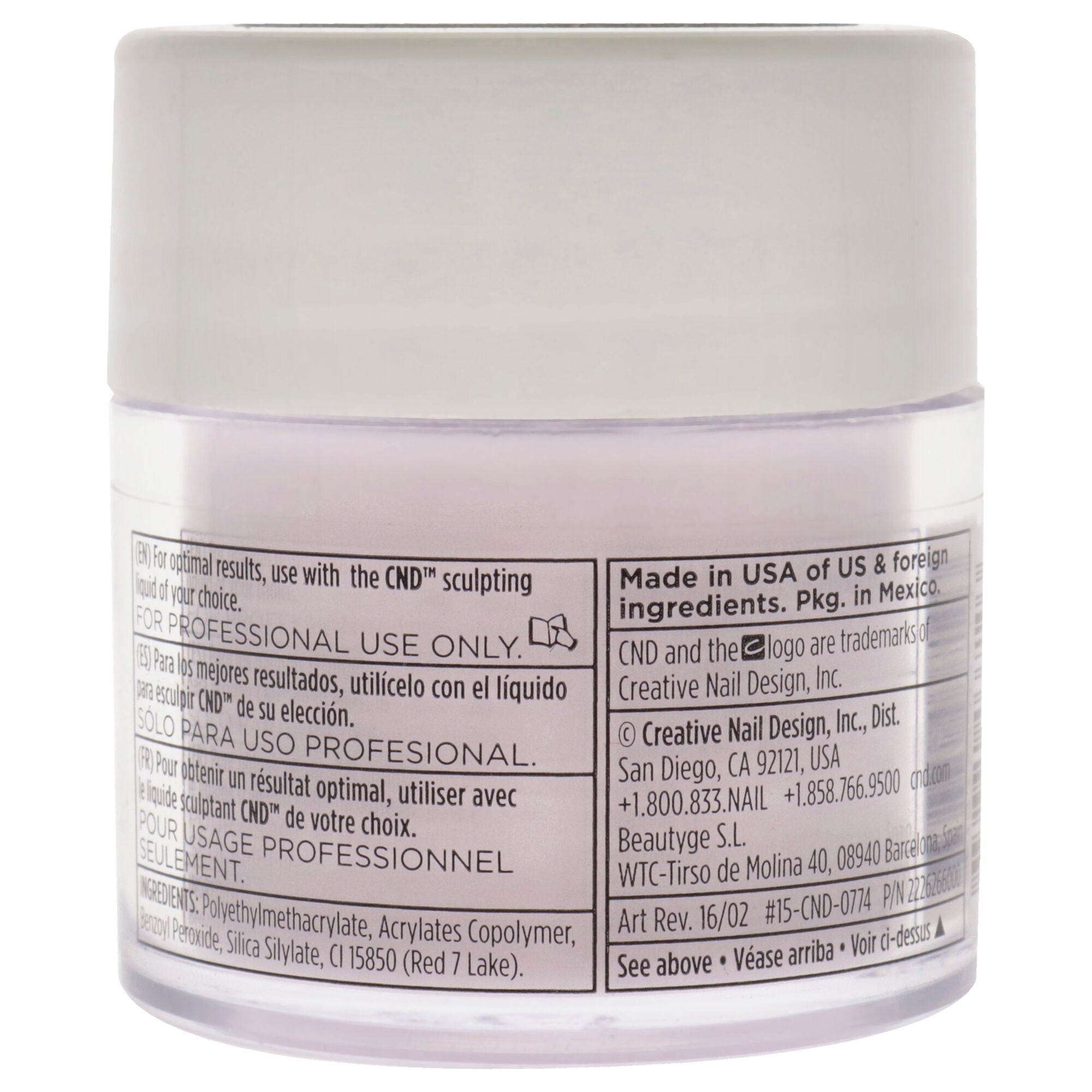 Perfect Color Sculpting Powder - Intense Pink Sheer by CND for Women - 0.8 oz Powder, See Description, alternate image number 2