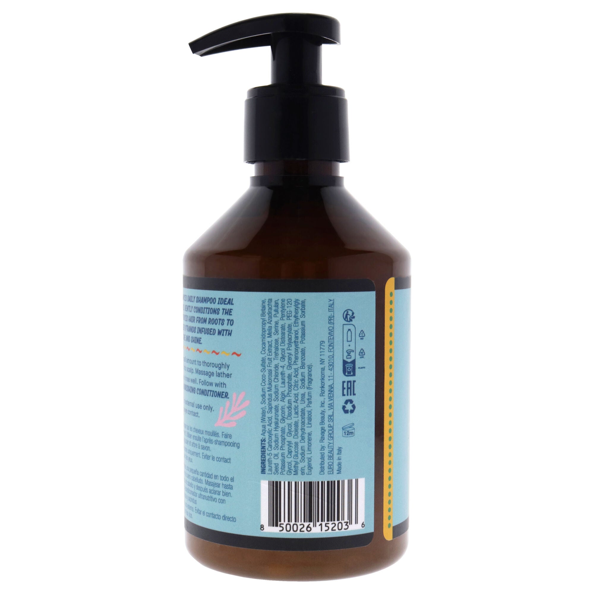 Neem and Reetha Ultra Nourishing Shampoo by AyurVita for Unisex - 10 oz Shampoo, See Description, alternate image number 2