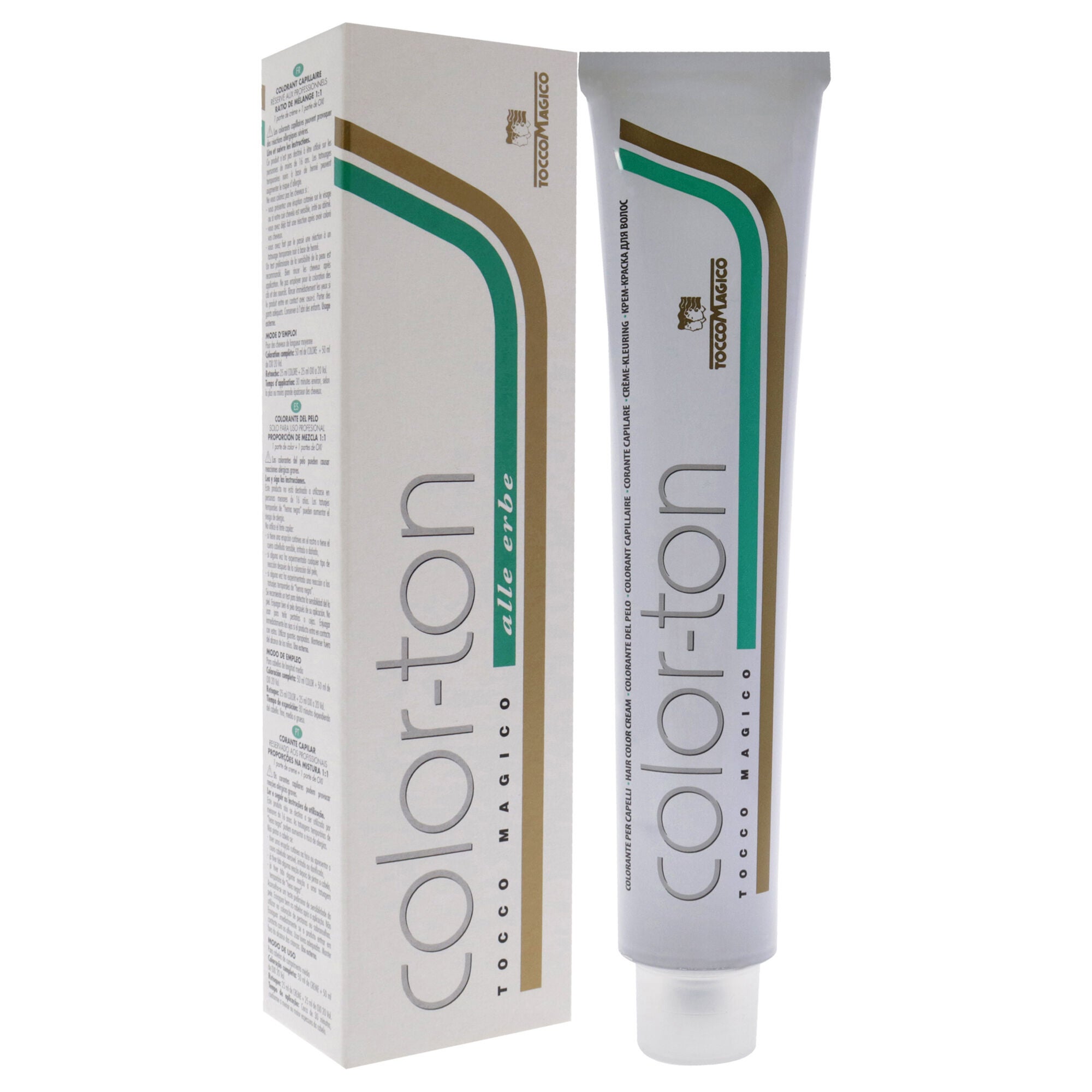 Color-Ton Permanent Hair Color - 7MH-7.23 Taffy Blond by Tocco Magico for Unisex - 3.38 oz Hair Color, See Description, alternate image number 2