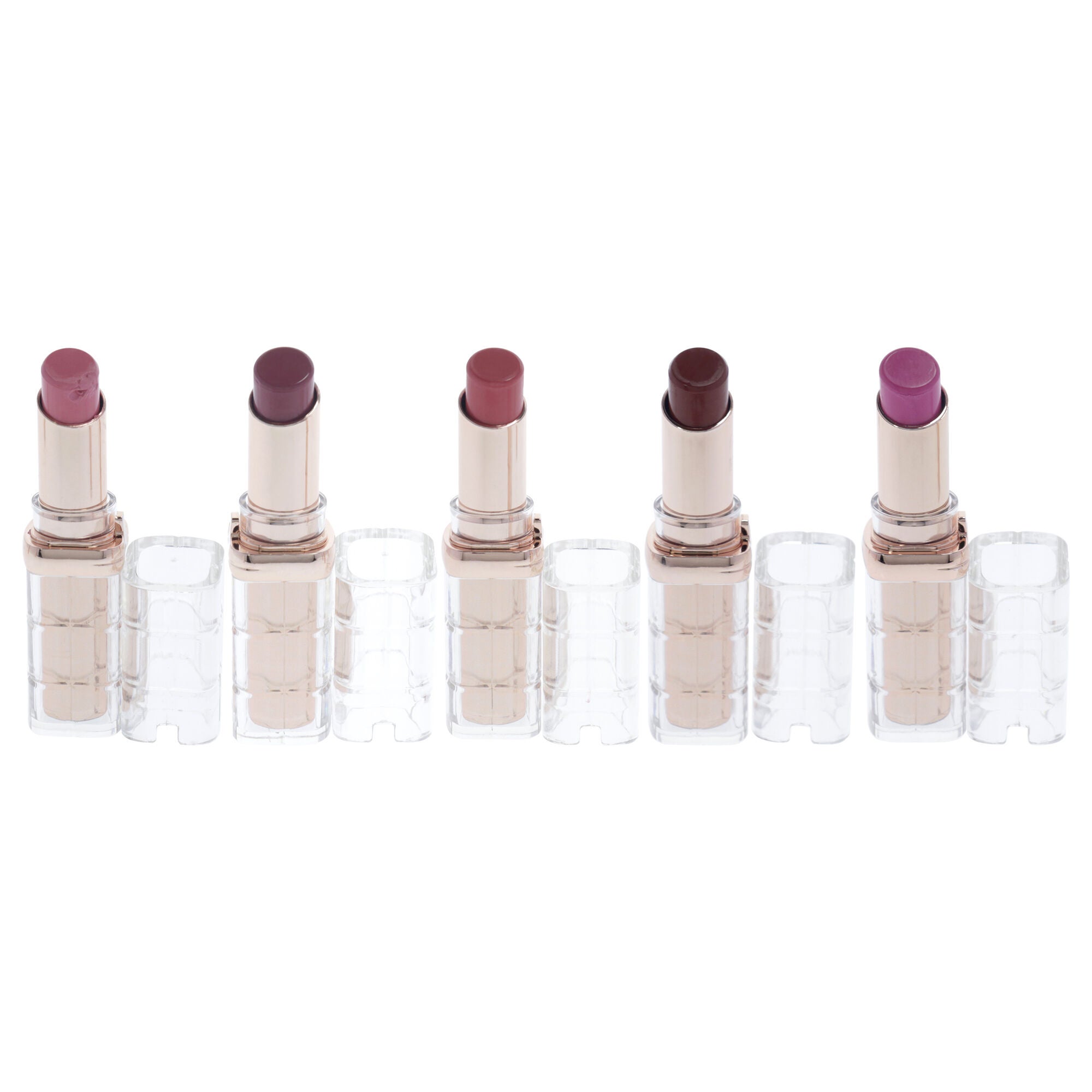 High-Shine Lipstick Collection by Paris Hilton Cosmetics for Women - 5 x 0.13 oz Lipstick, See Description, alternate image number 3