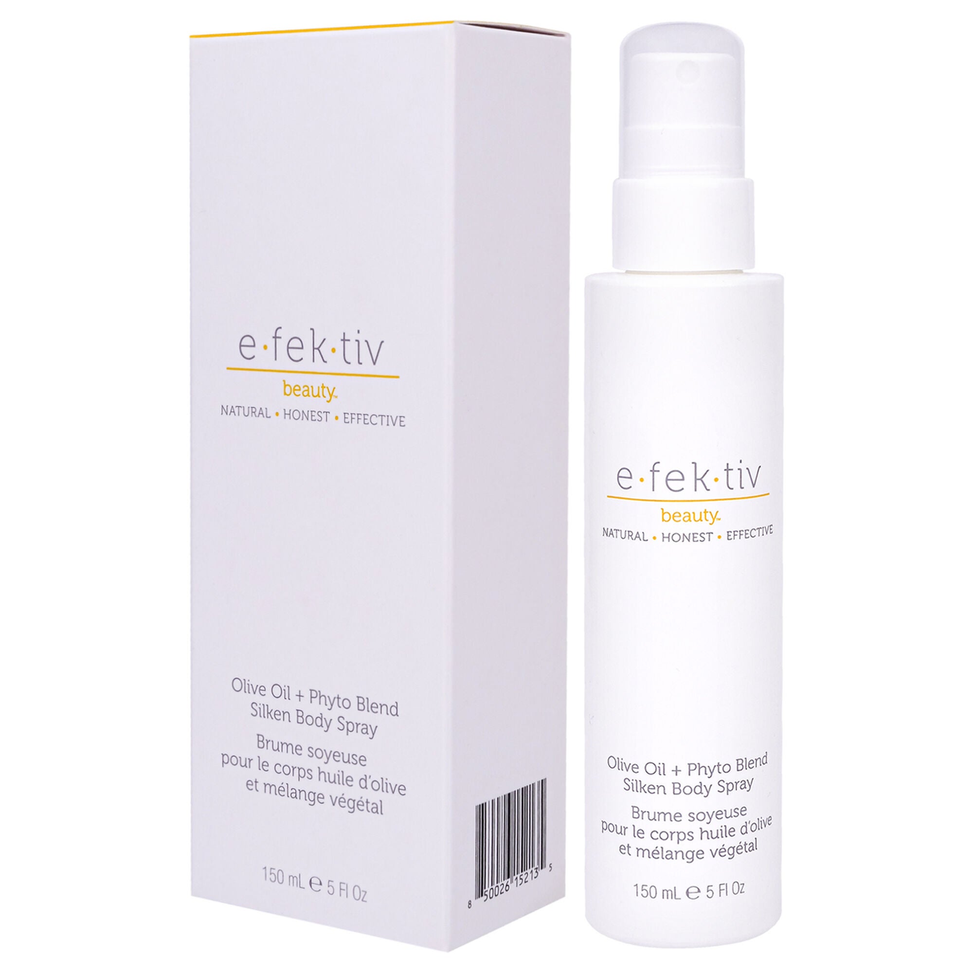 Olive Oil Plus Phyto Blend Silken Body Spray by e.fek.tiv for Unisex - 5 oz Body Spray, See Description, alternate image number 3