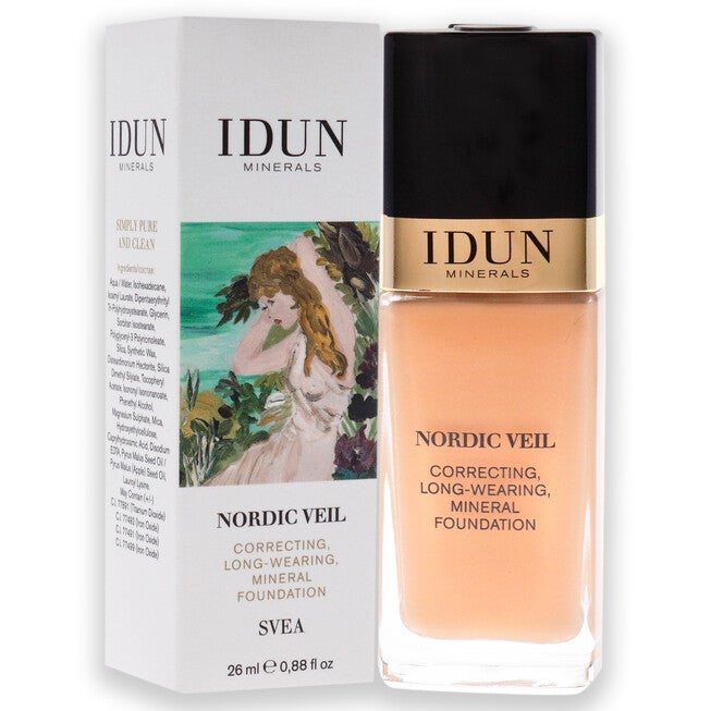 Nordic Veil Foundation - 309 Svea by Idun Minerals for Women - 0.88 oz Foundation, NA, alternate image number null