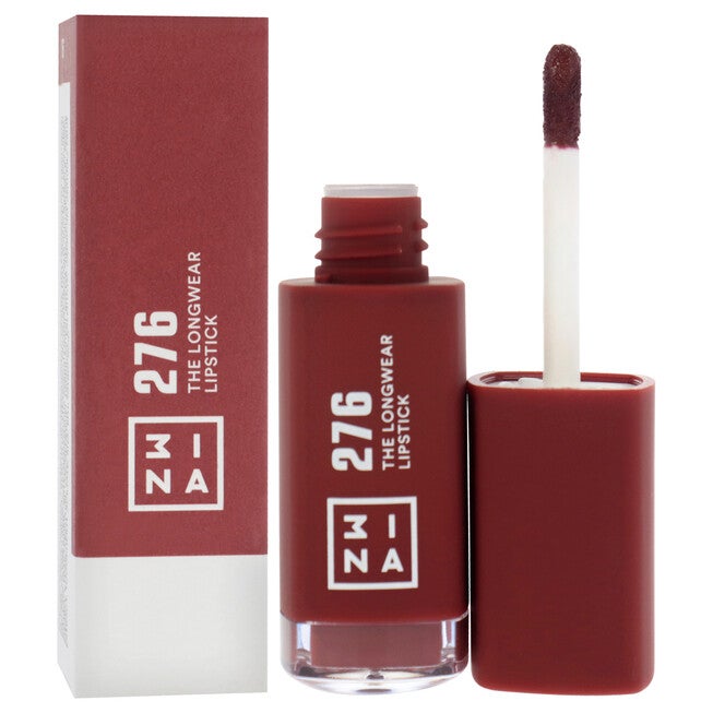 The Longwear Lipstick - 276 Chestnut Brown by 3INA for Women - 0.20 oz Lipstick, See Description, alternate image number 1
