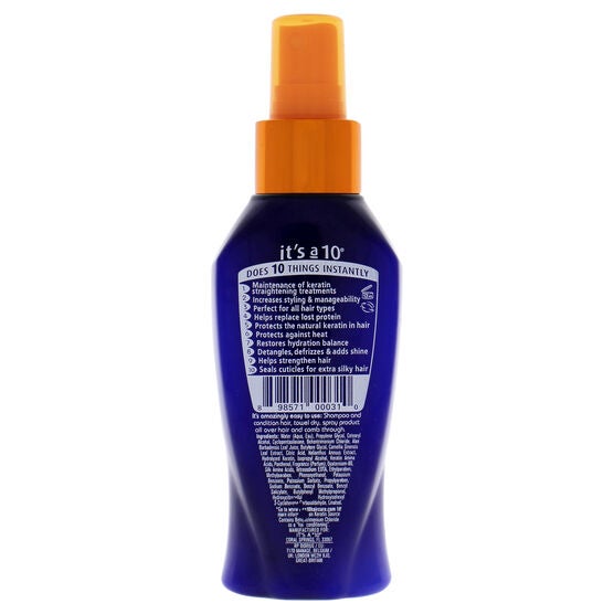 Miracle Leave In Plus Keratin by Its A 10 for Unisex - 4 oz Spray, , alternate image number null