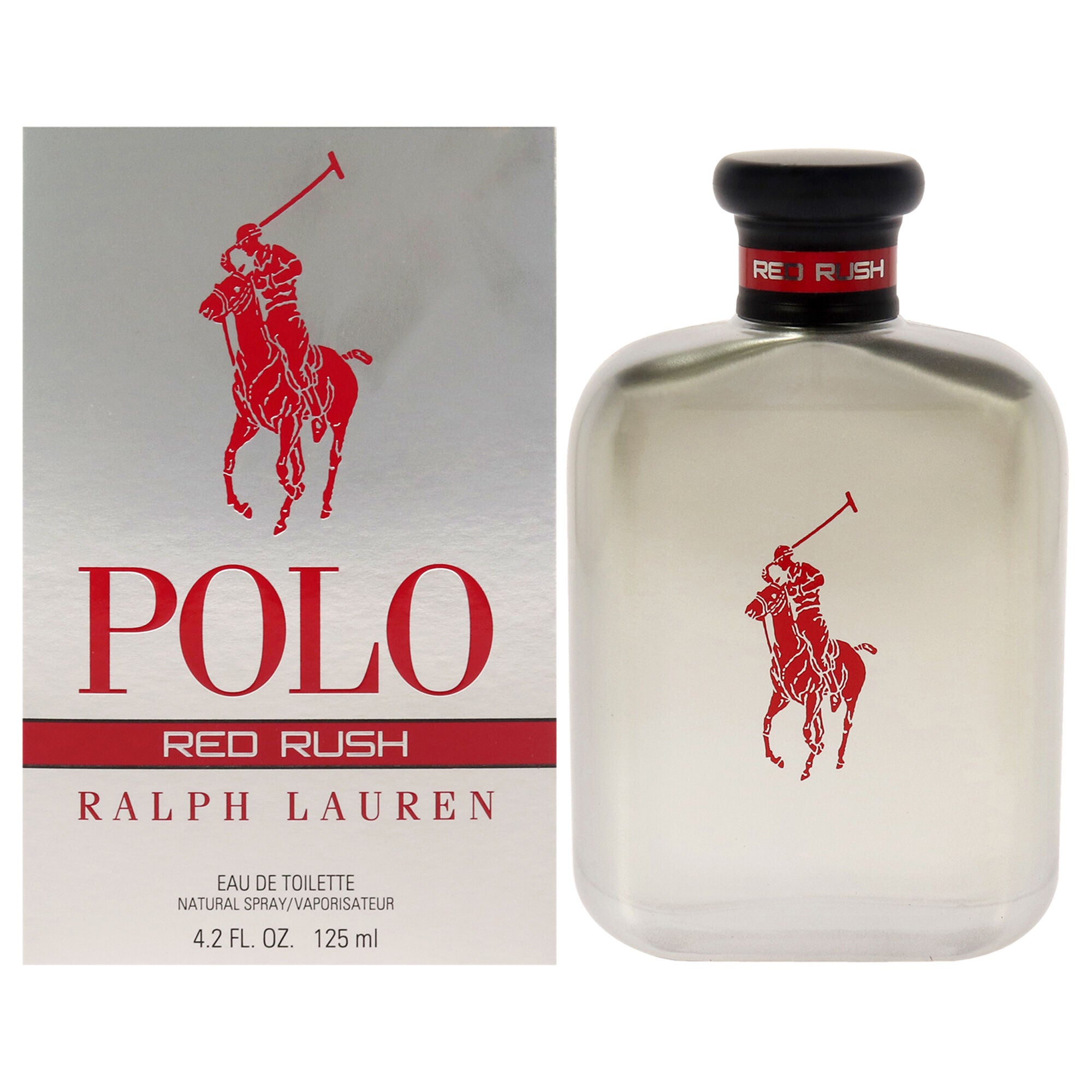 Polo Red Rush by Ralph Lauren for Men - 4.2 oz EDT Spray, See Description, hi-res image number 0