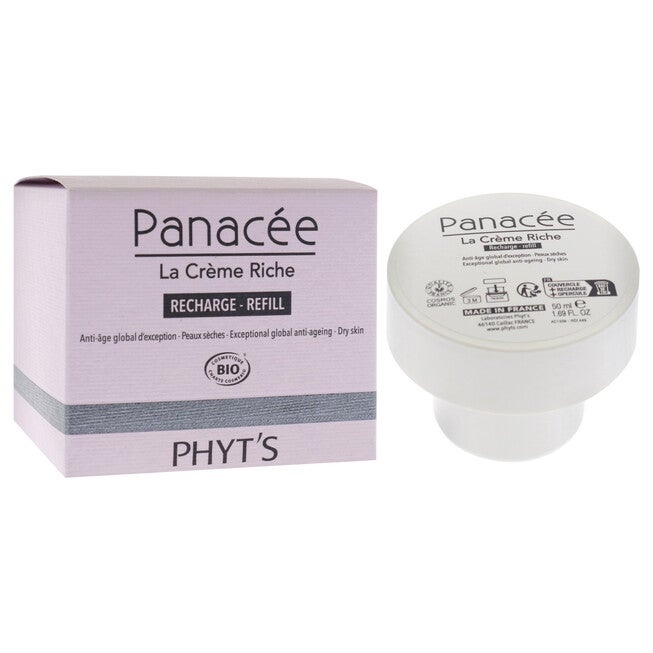 Panacea The Rich Cream Anti-Ageing - Dry Skin by Phyts for Women - 1.69 oz Cream (Refill), See Description, alternate image number 1