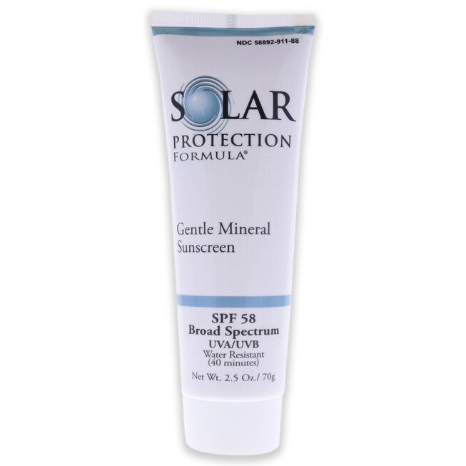 Solar Protection Formula Gentle Mineral Sunscreen SPF 58 by Tizo for Unisex - 2.5 oz Sunscreen, NA, alternate image number null