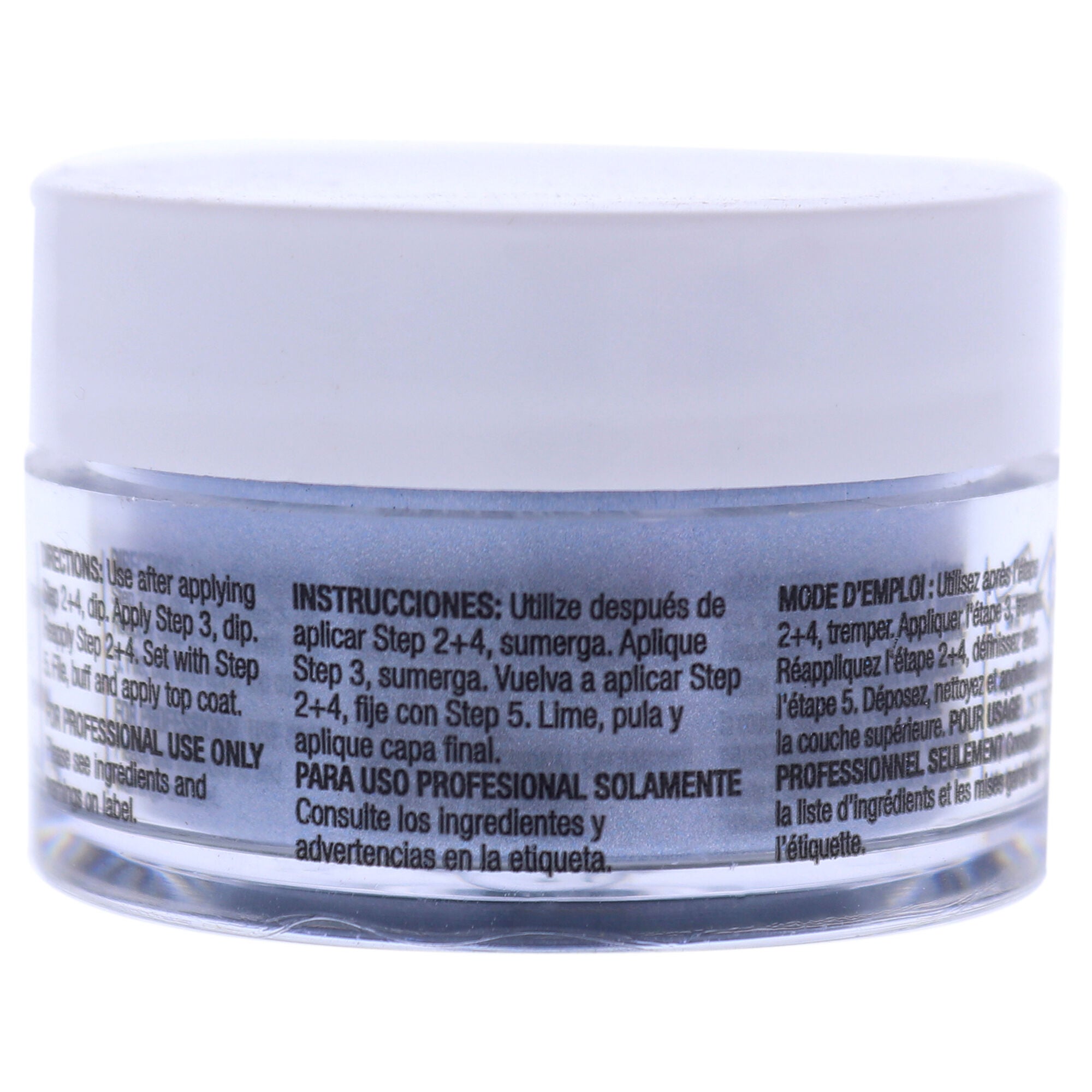 Pro Powder Polish Nail Colour Dip System - Blue with Blue Mica by Cuccio Colour for Women - 0.5 oz Nail Powder, See Description, alternate image number 2