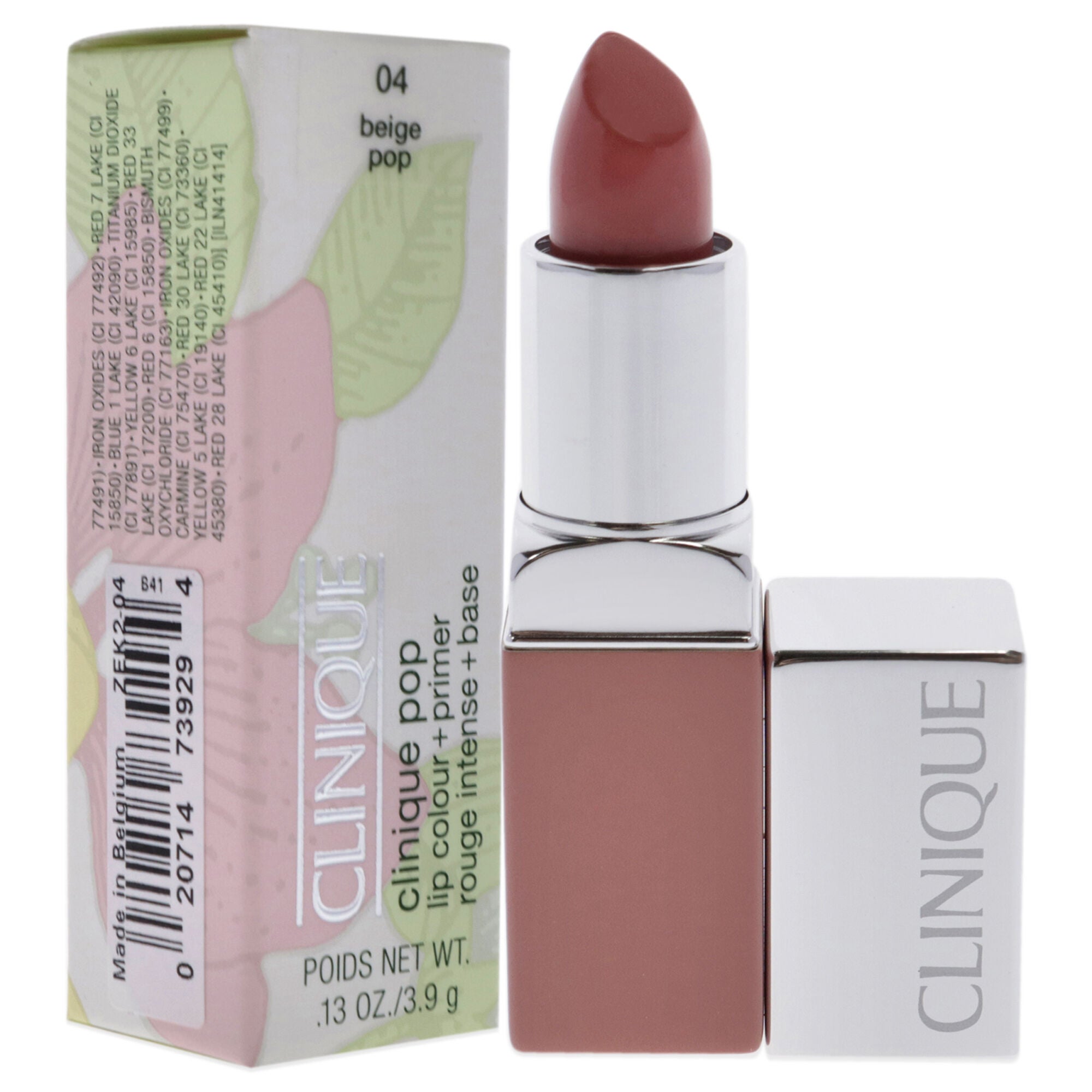Clinique Pop Lip Colour Plus Primer - 04 Beige Pop by Clinique for Women - 0.13 oz Lipstick, See Description, alternate image number 2