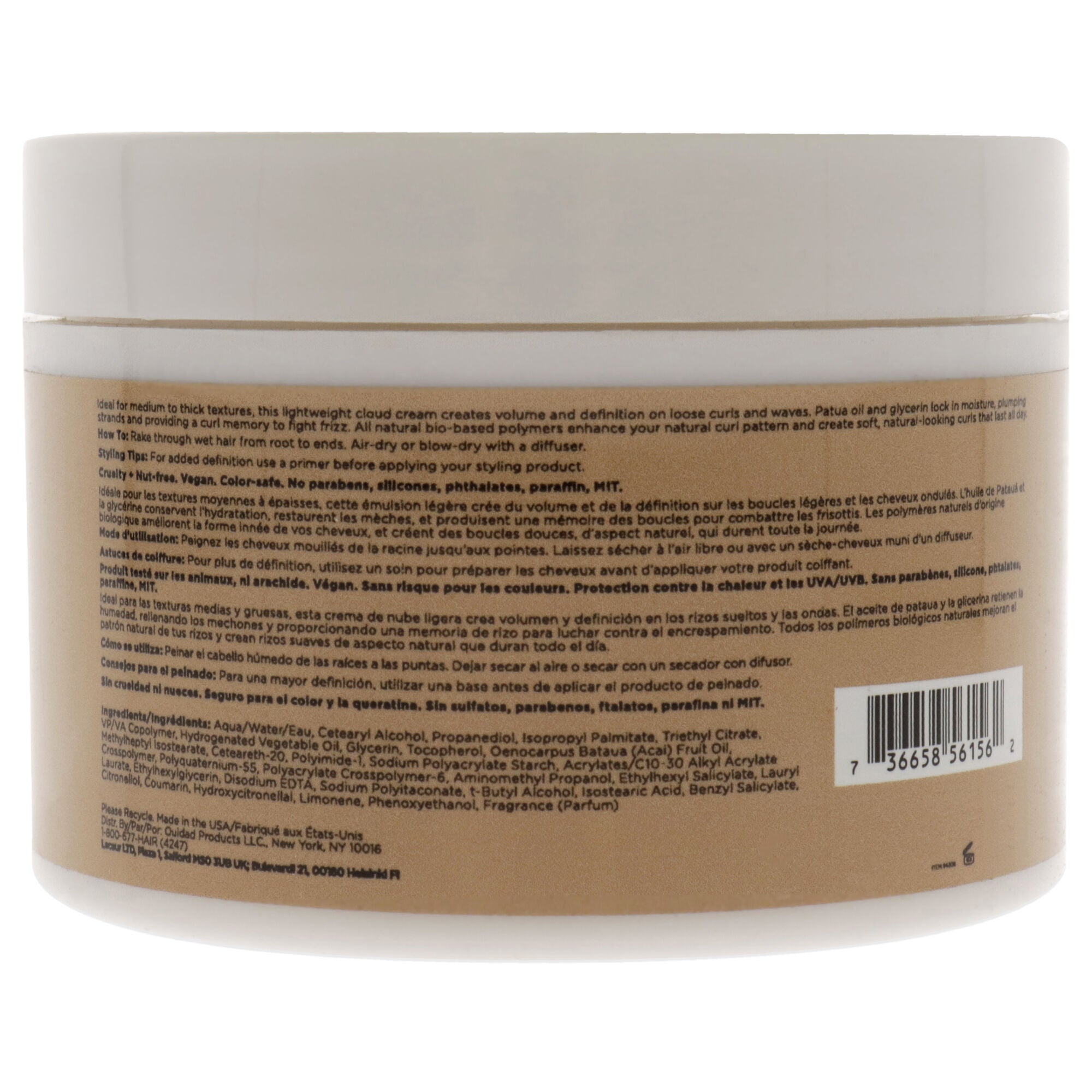 Coil Infusion Take Shape Plumping Plus Defining Cream by Ouidad for Unisex - 8 oz Cream, See Description, alternate image number 2