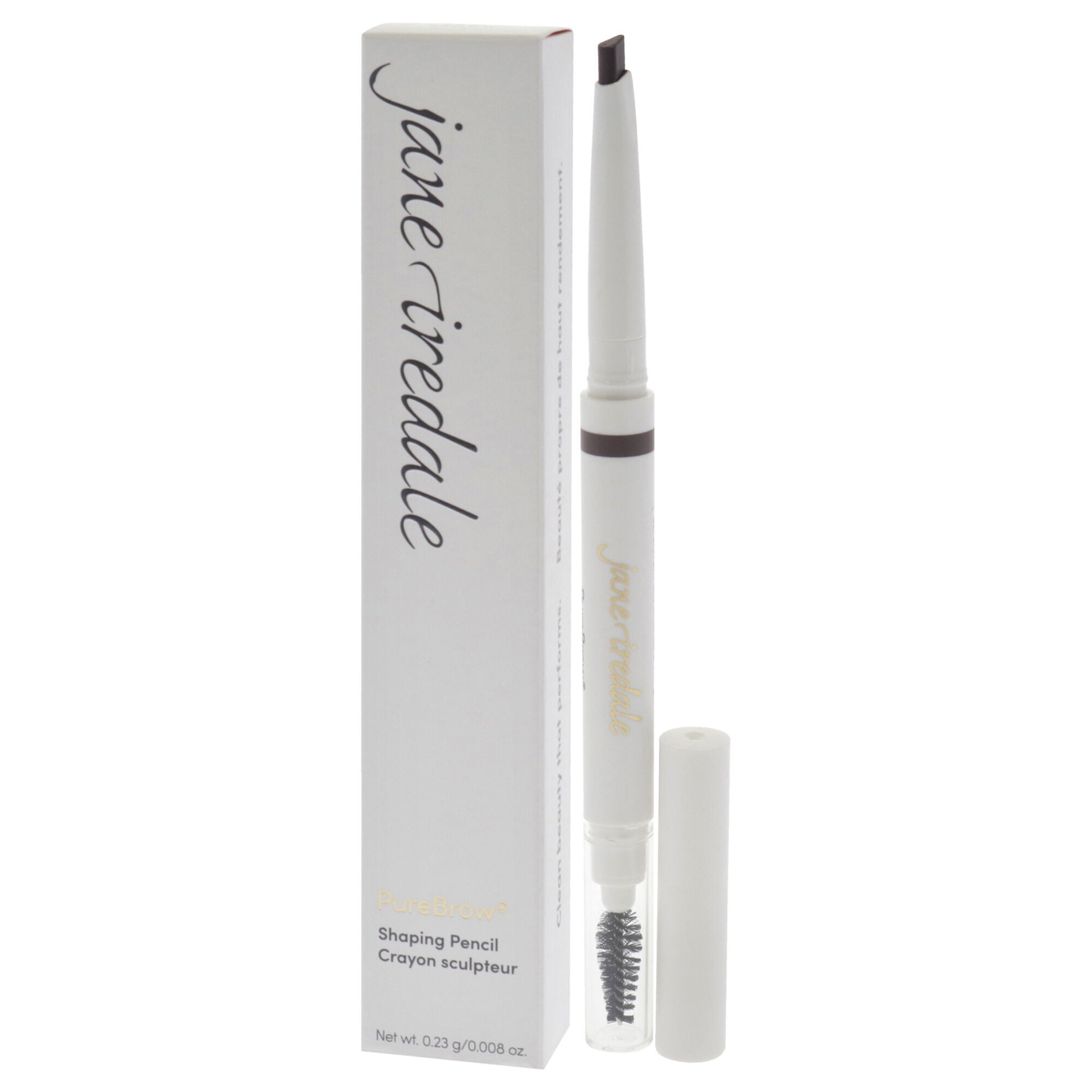 PureBrow Shaping Pencil - Dark Brown by Jane Iredale for Women - 0.008 oz Eyebrow, See Description, alternate image number 3