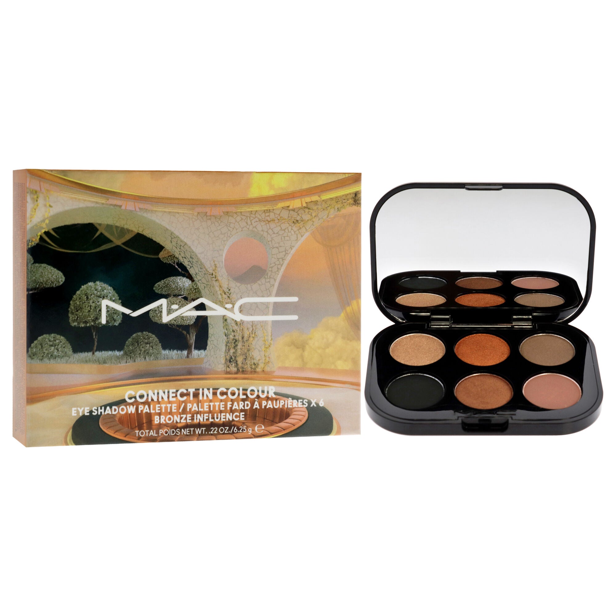 Connect In Colour Eye Shadow Palette - Bronze Influence by MAC for Women - 0.22 oz Eye Shadow, See Description, alternate image number 2