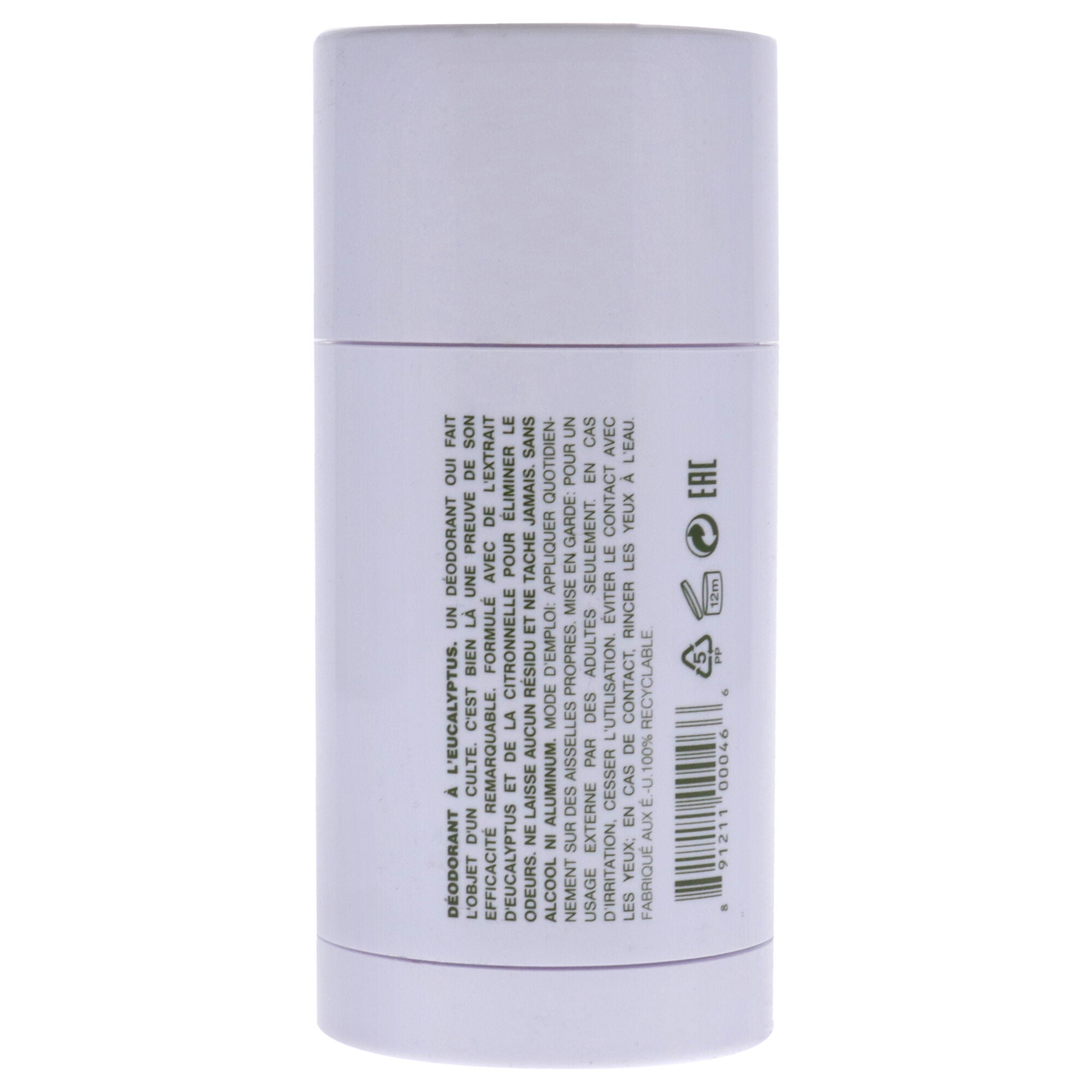Eucalyptus Deodorant Stick by Malin + Goetz for Unisex - 2.6 oz Deodorant Stick, See Description, alternate image number 1