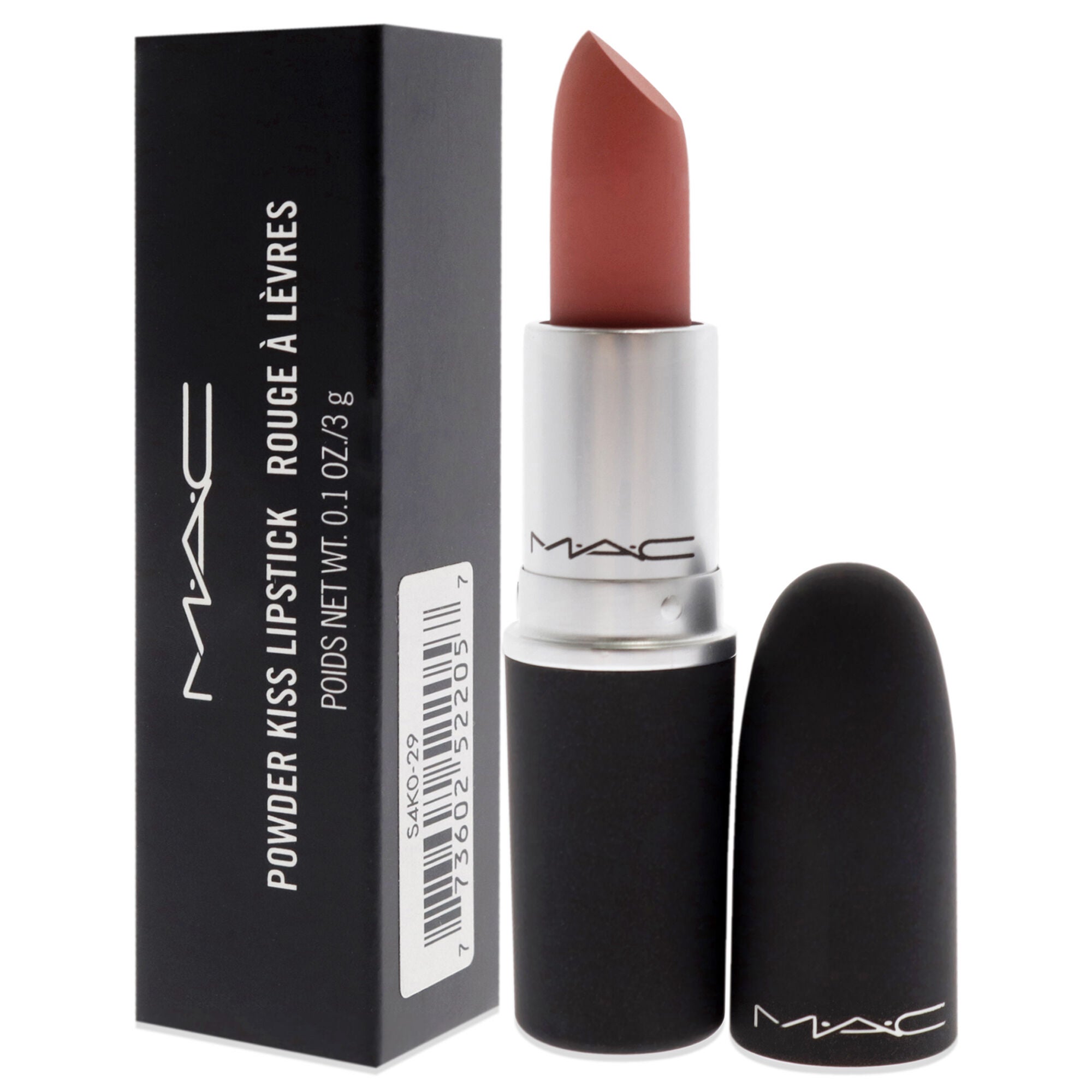 Powder Kiss Lipstick - 314 Mull It Over by MAC for Women - 0.1 oz Lipstick, , alternate image number 7