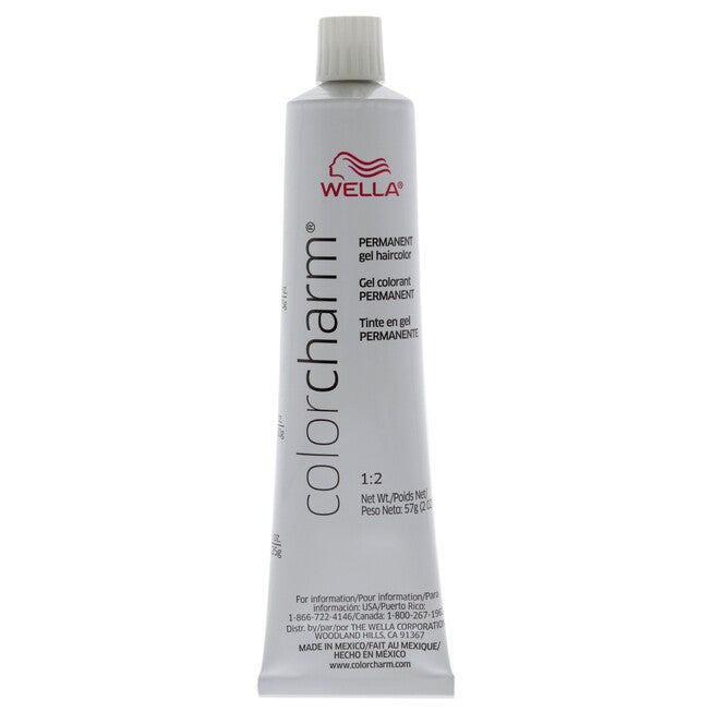Color Charm Permanent Hair Color Gel - 811 8N Light Blonde by Wella for Unisex - 2 oz Hair Color, NA, alternate image number null