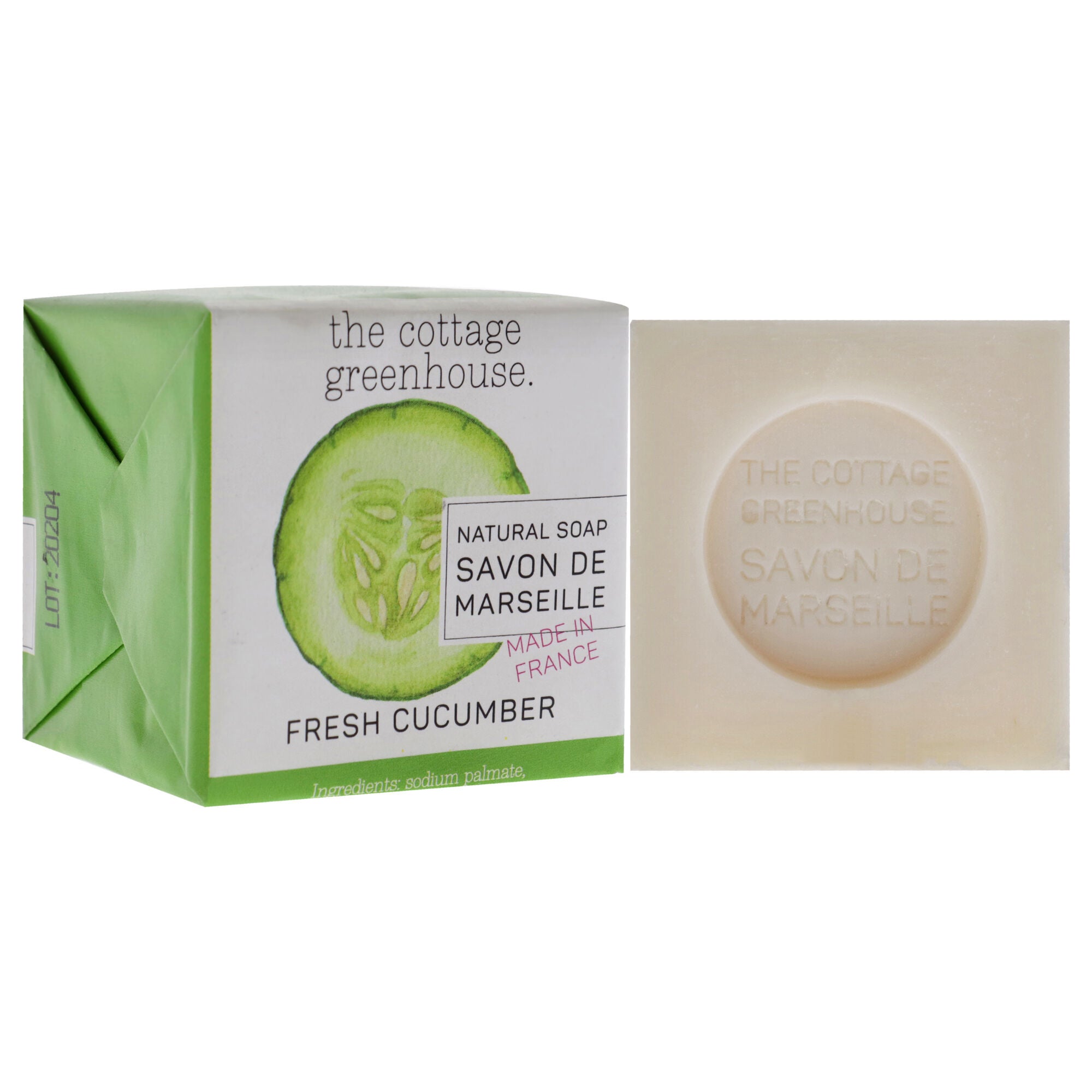 Fresh Soap - Cucumber by The Cottage Greenhouse for Unisex - 3.5 oz Soap, See Description, alternate image number 1