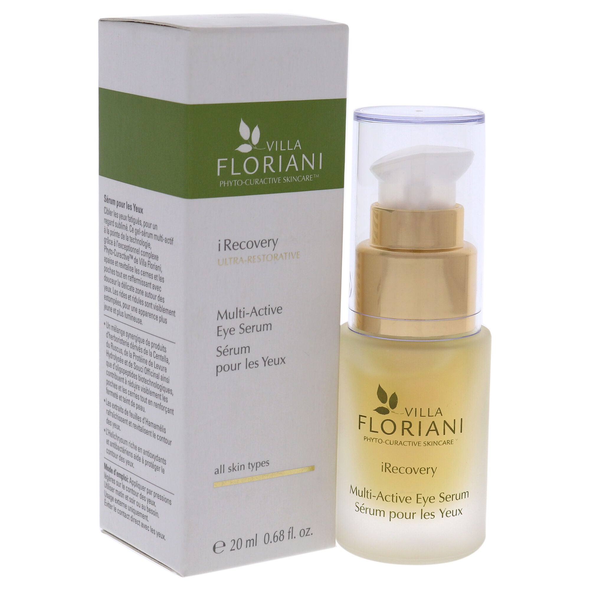 Recovery Multi-Active Eye Serum by Villa Floriani for Unisex - 0.68 oz Serum, See Description, alternate image number 2