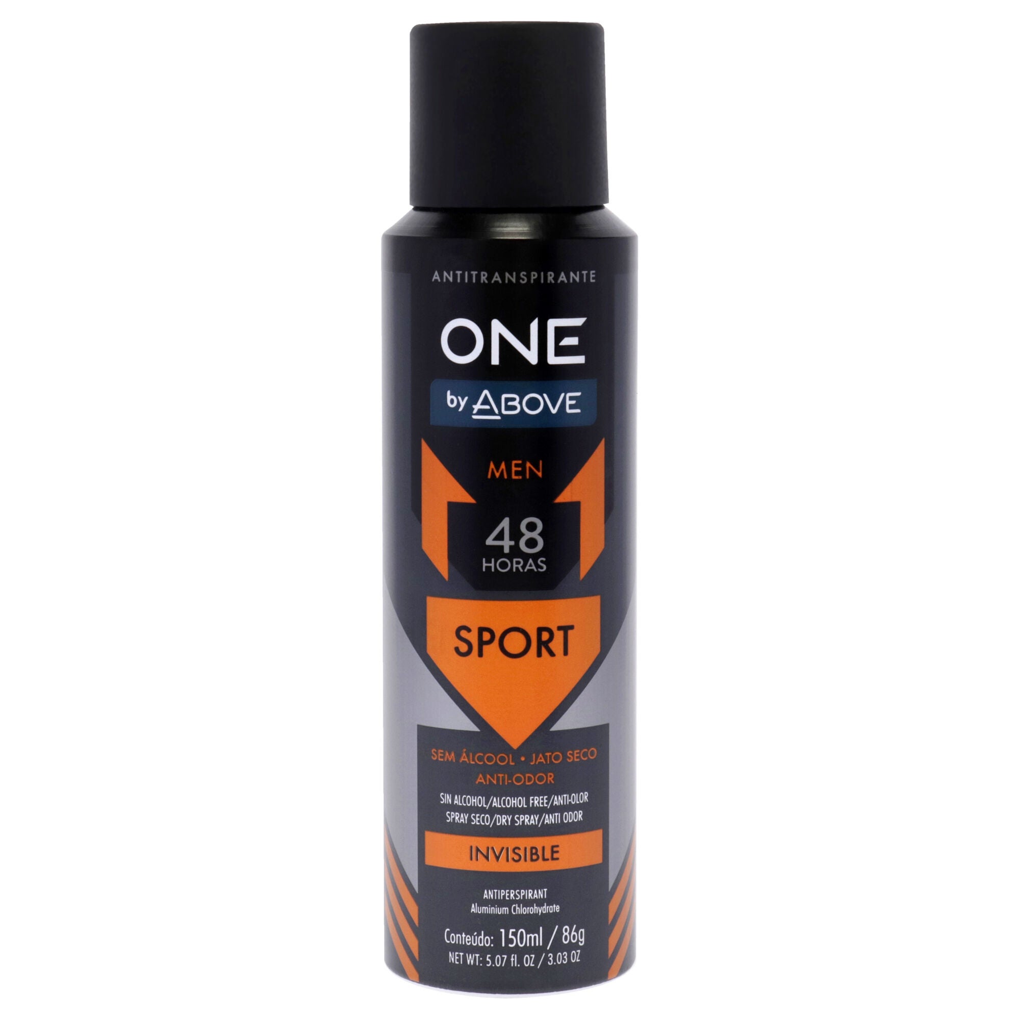 48 Hours One Invisible Antiperspirant Deodorant - Sport by Above for Men - 3.03 oz Deodorant Spray, See Description, hi-res image number 0