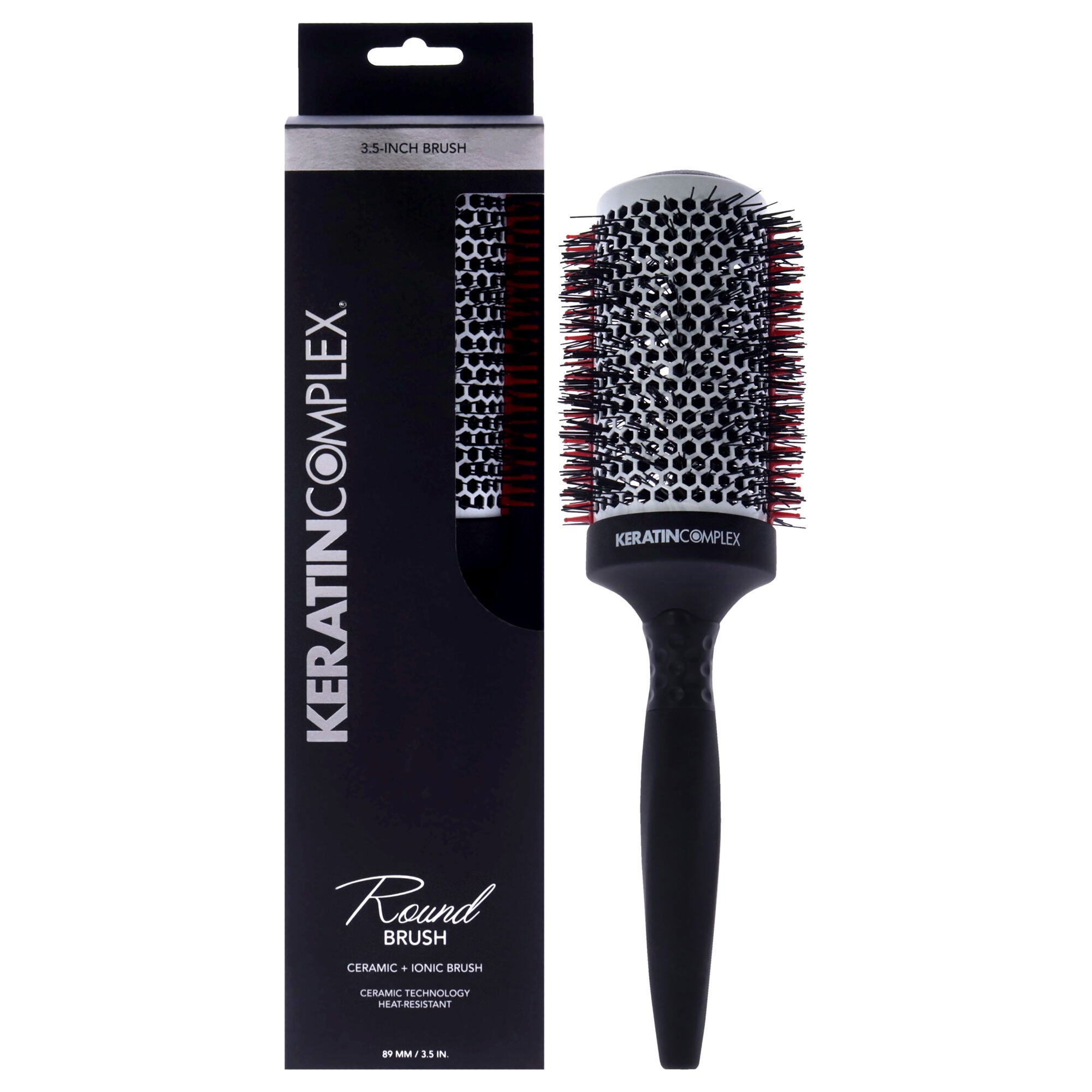 Thermal Round Brush by Keratin Complex for Unisex - 3.5 Inch Hair Brush, See Description, hi-res image number 0